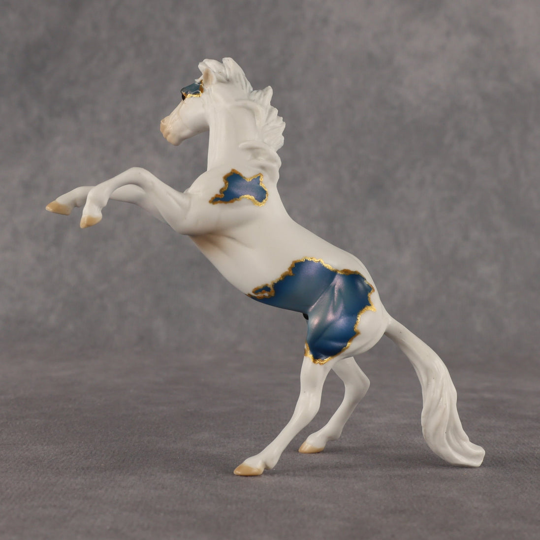 Flock Me To The Moon OOAK Chip Mustang by Dawn Quick EQ26