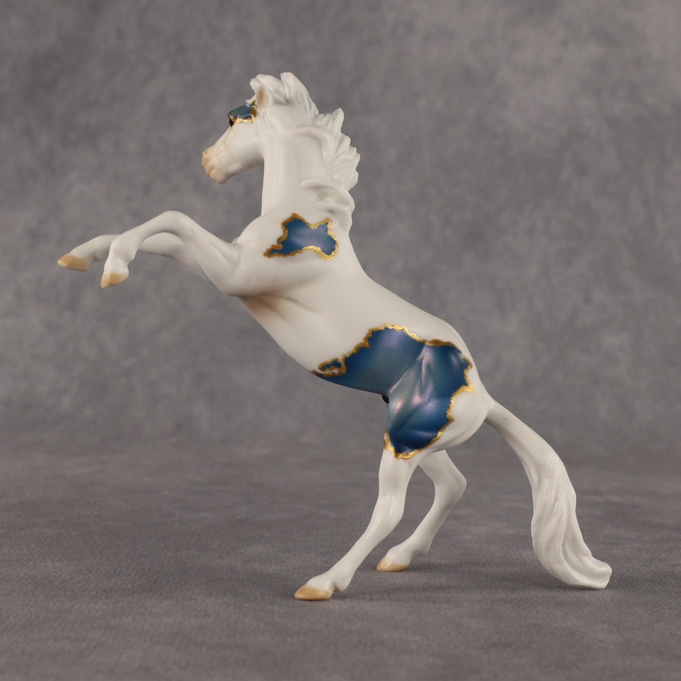 Flock Me To The Moon OOAK Chip Mustang by Dawn Quick EQ26