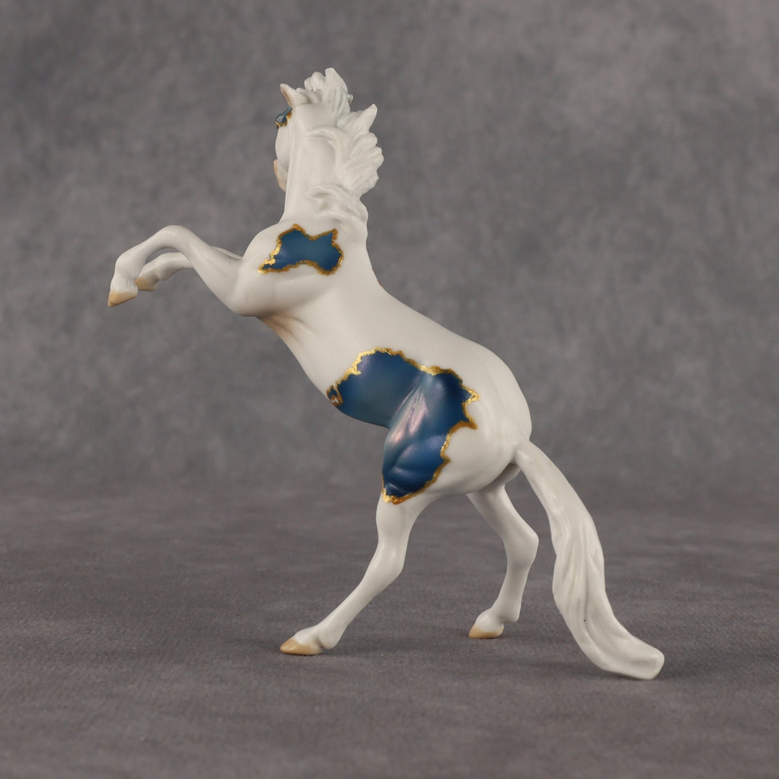 Flock Me To The Moon OOAK Chip Mustang by Dawn Quick EQ26