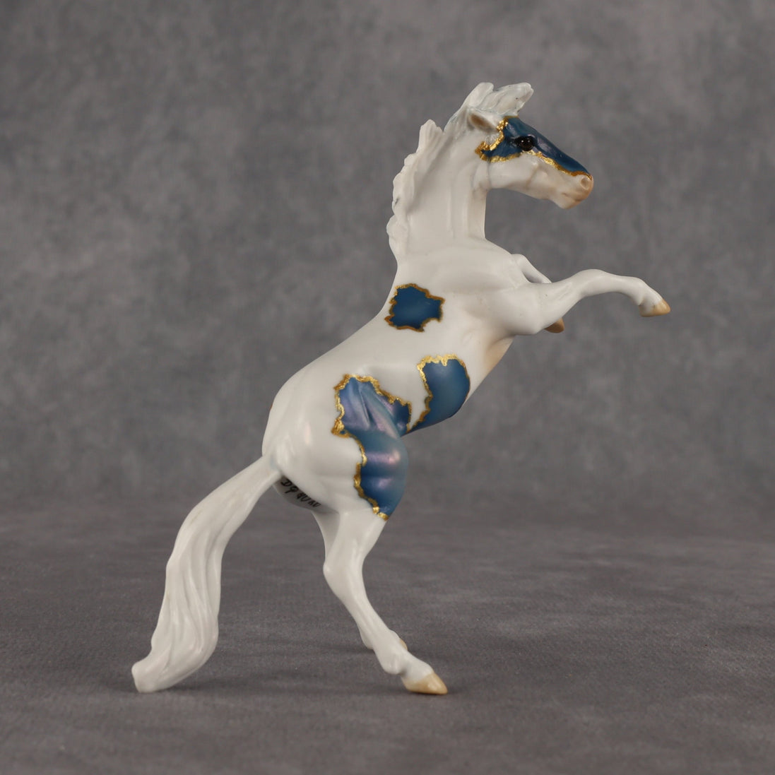 Flock Me To The Moon OOAK Chip Mustang by Dawn Quick EQ26