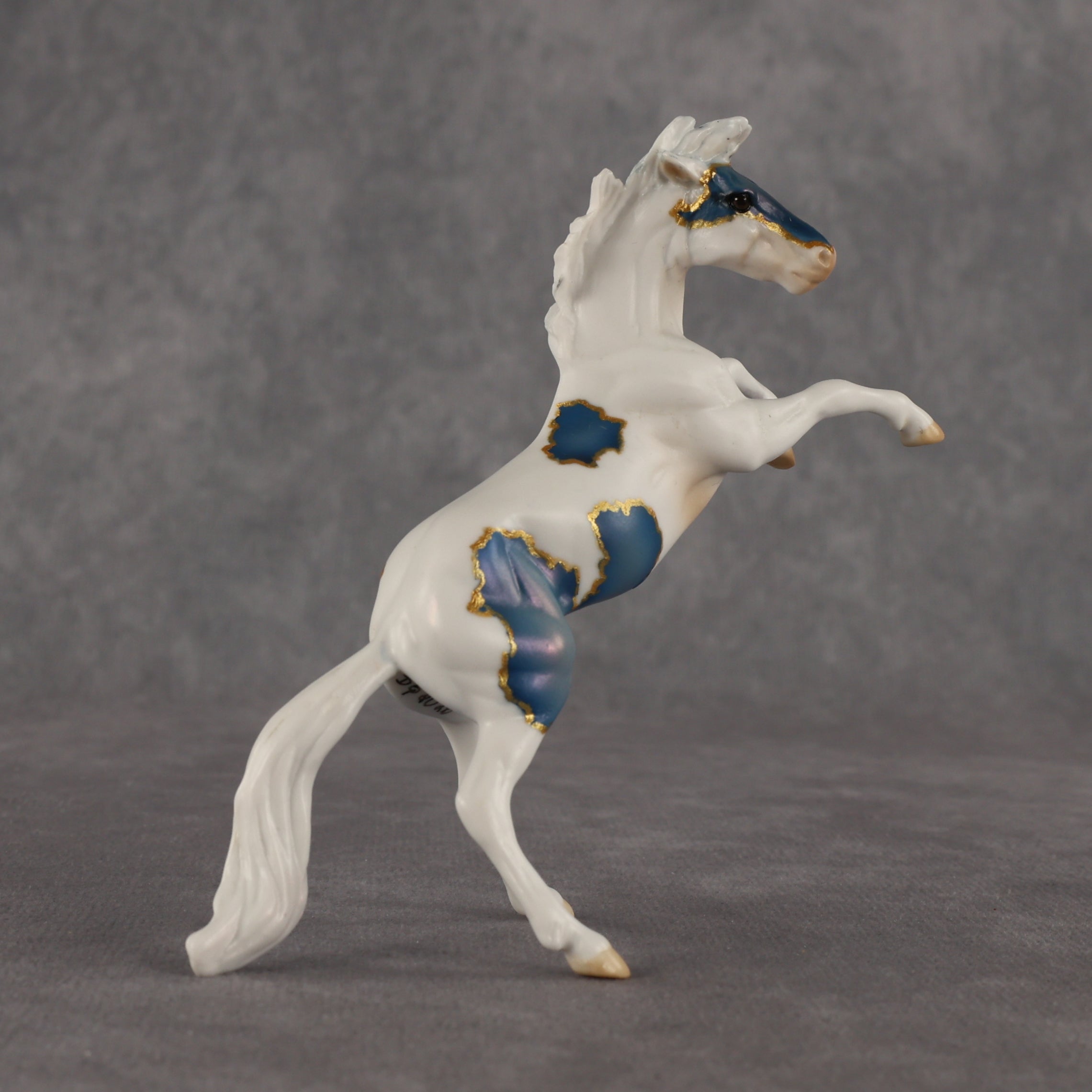 Flock Me To The Moon OOAK Chip Mustang by Dawn Quick EQ26