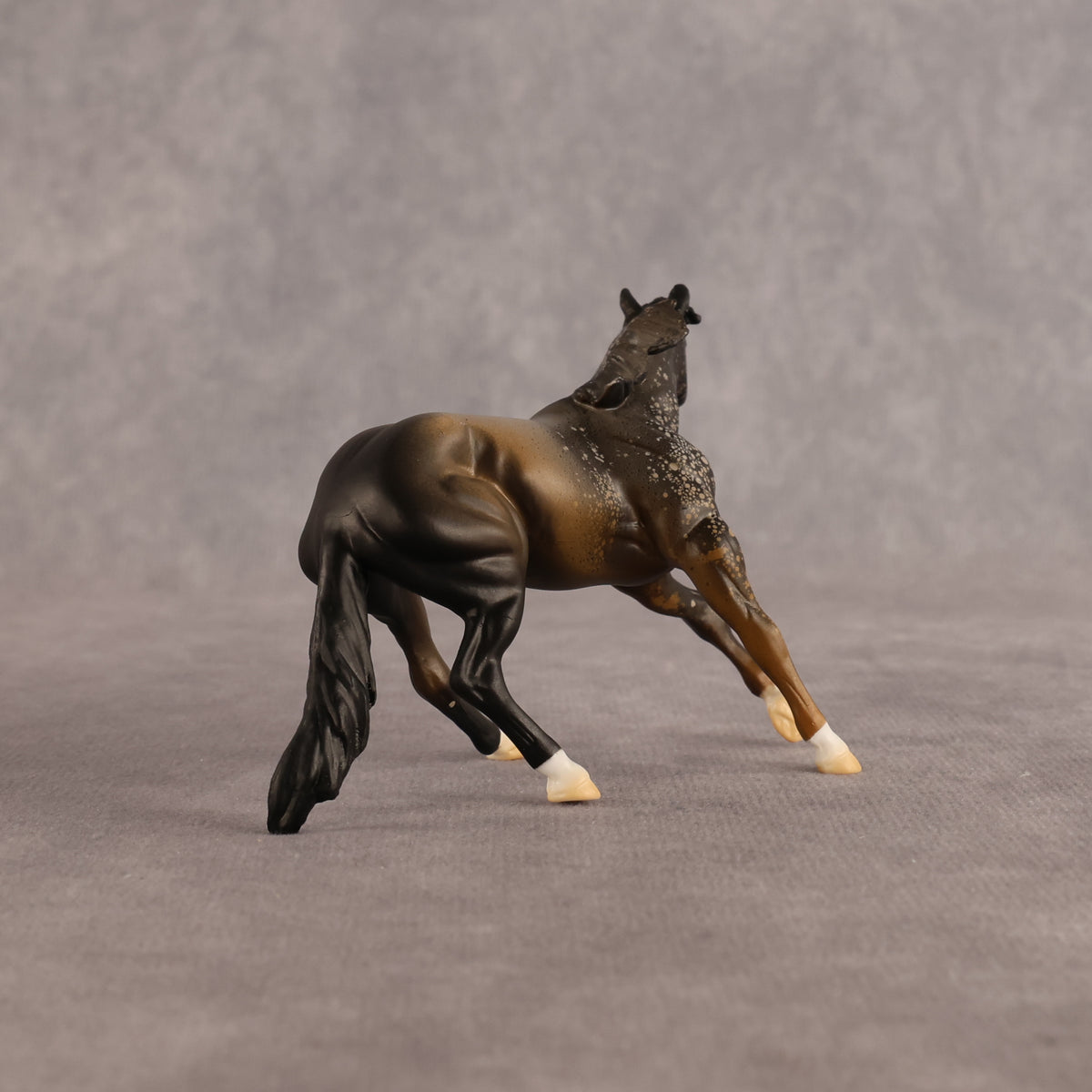 Flock No. 5 OOAK Chip Cutting Horse by Alex Fortman LHS26
