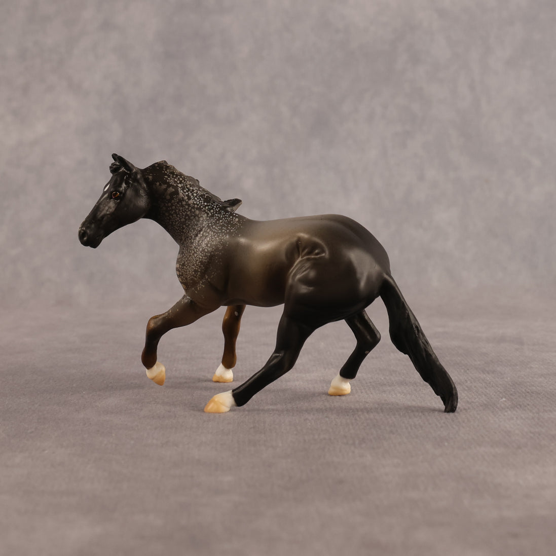 Flock No. 5 OOAK Chip Cutting Horse by Alex Fortman LHS26