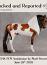 Flocked and Reported OOAK FCM Andalusian by Madi Wiseman DDOOAKs26