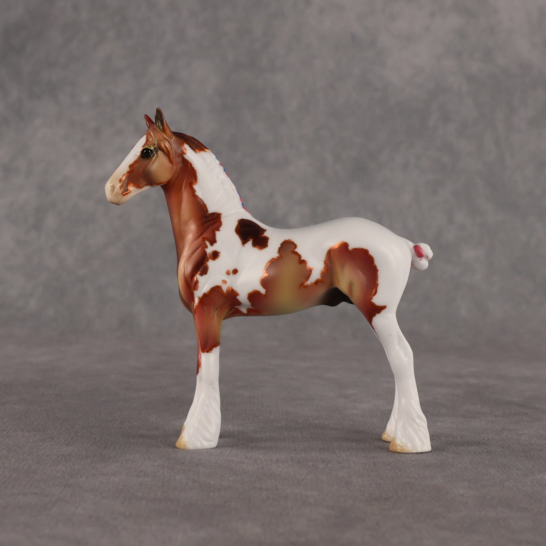 Flockie 451 OOAK Chip Standing Drafter by Dawn Quick EQ26