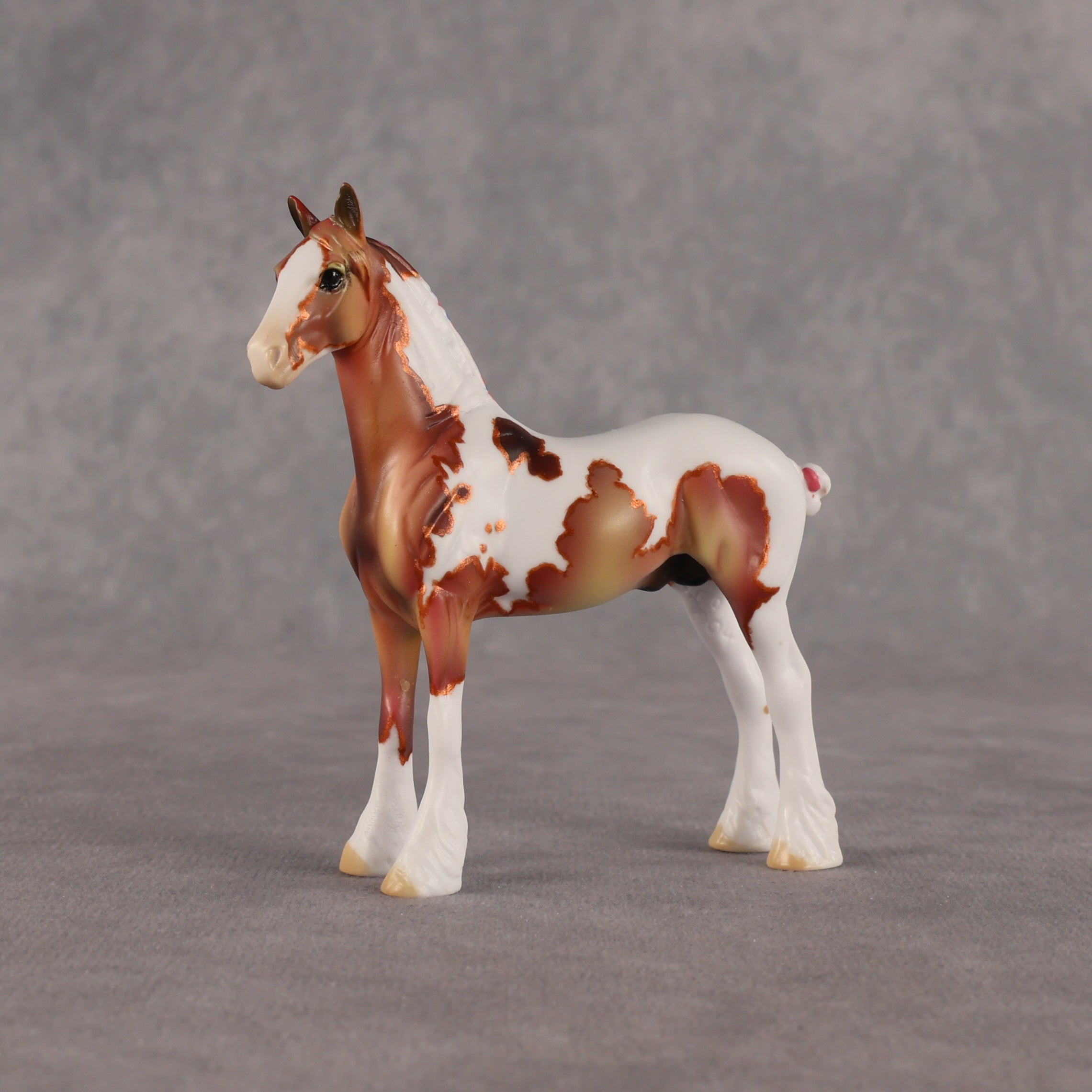Flockie 451 OOAK Chip Standing Drafter by Dawn Quick EQ26