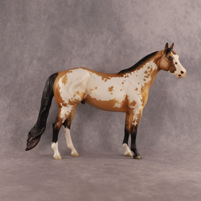 Flockie Gump OOAK Ideal Stock Horse by Jess Hamill EQ26