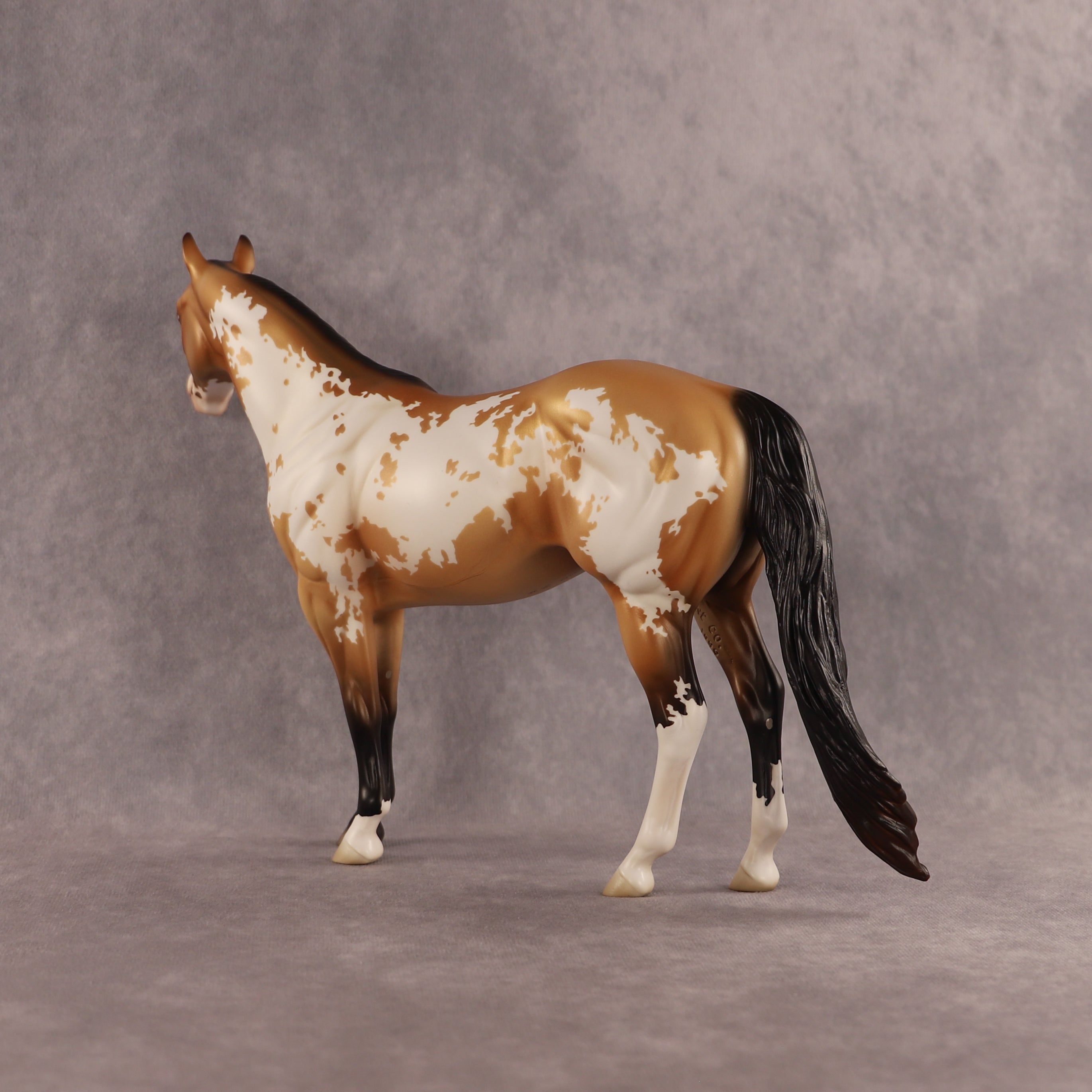 Flockie Gump OOAK Ideal Stock Horse by Jess Hamill EQ26