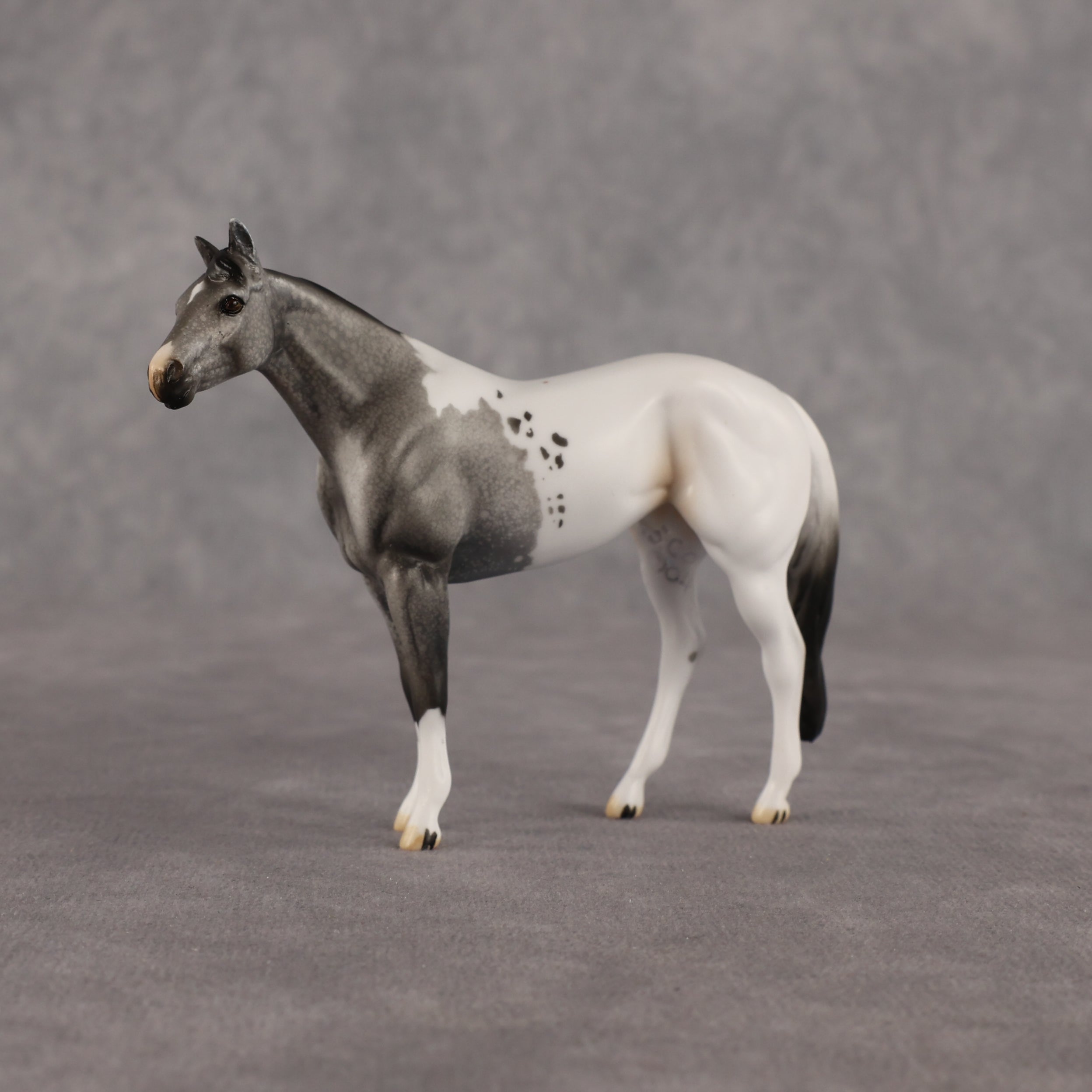 Flockie XCX  OOAK Chip Stock Horse by Dawn Quick EQ26