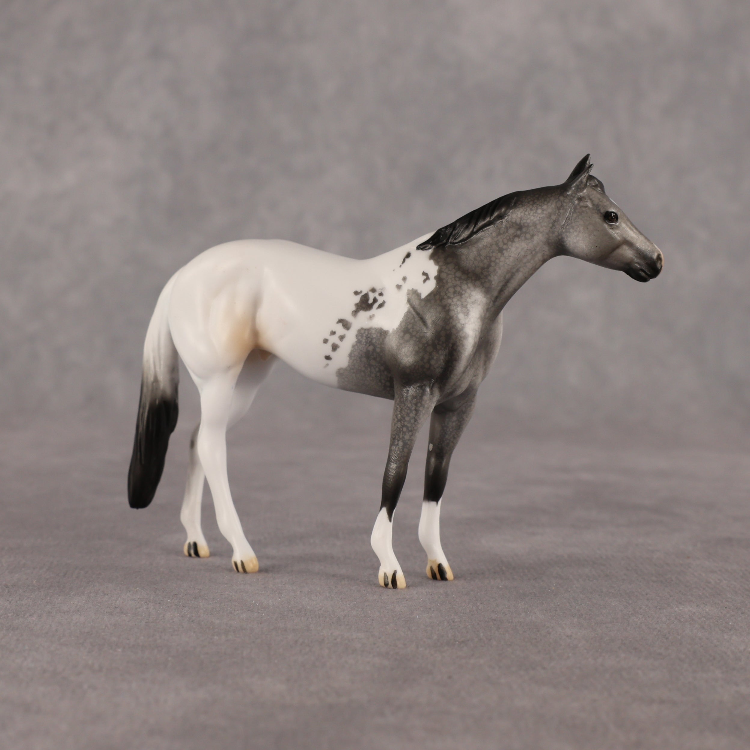 Flockie XCX  OOAK Chip Stock Horse by Dawn Quick EQ26