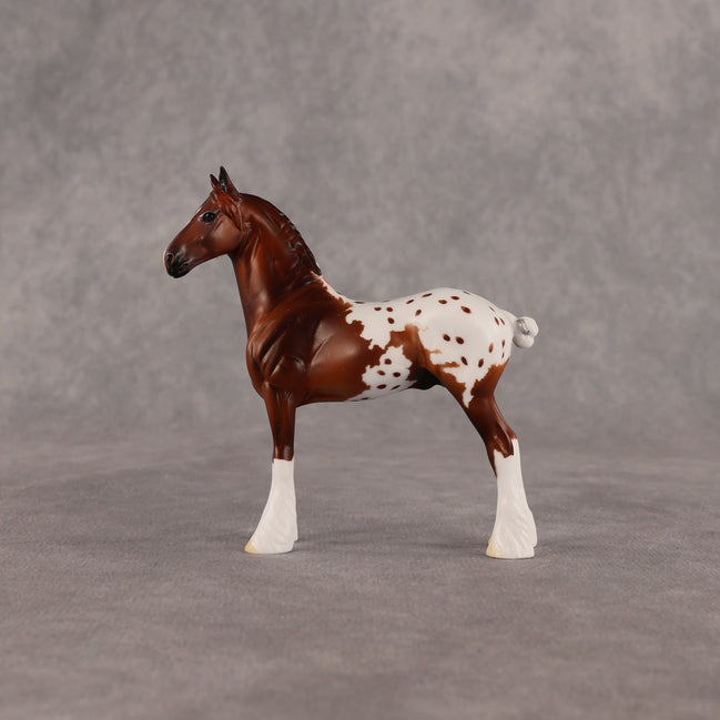 Flockin' Cannon OOAK Chip Standing Drafter by Dawn Quick EQ26