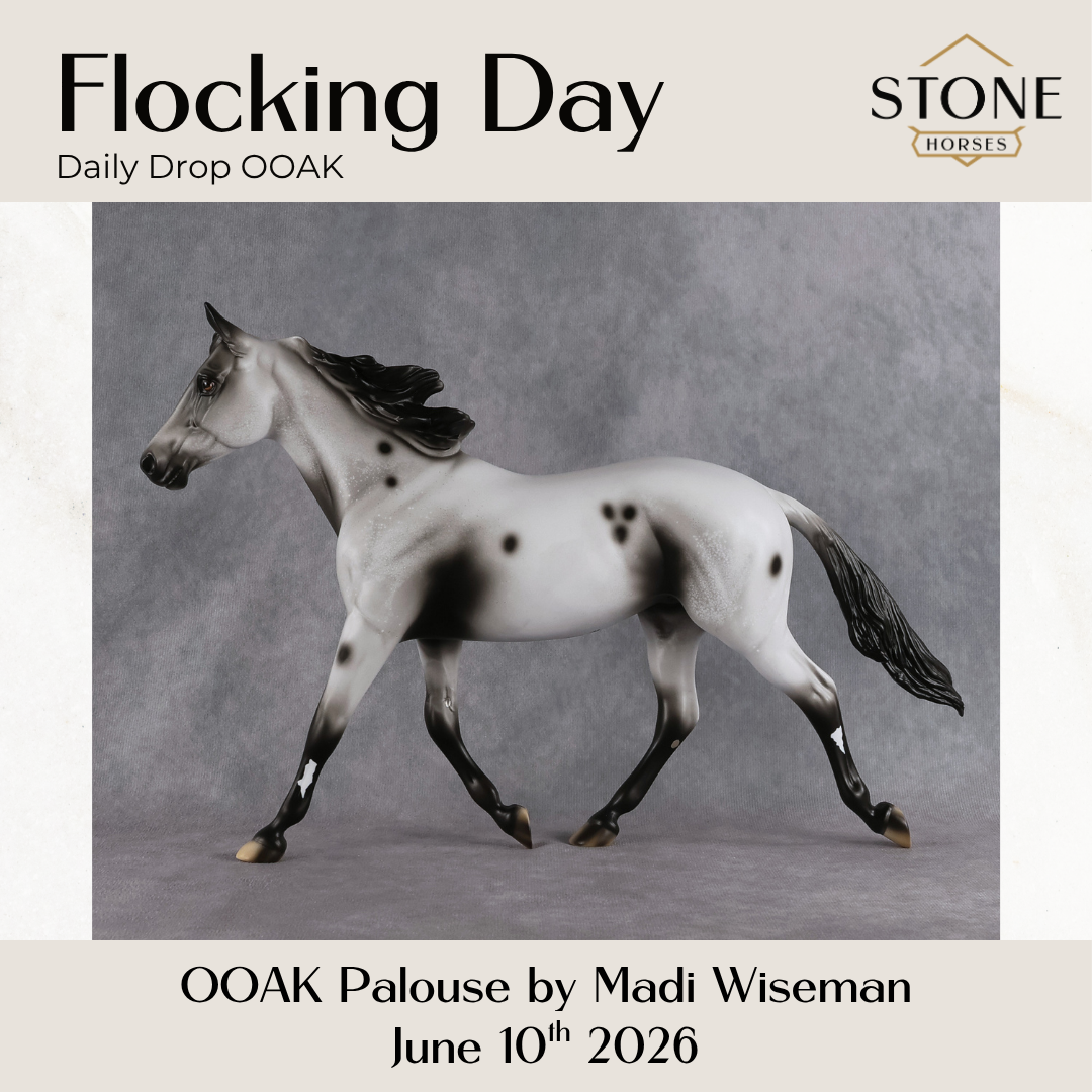 Flocking Day OOAK Palouse by Madi Wiseman DDOOAKs26