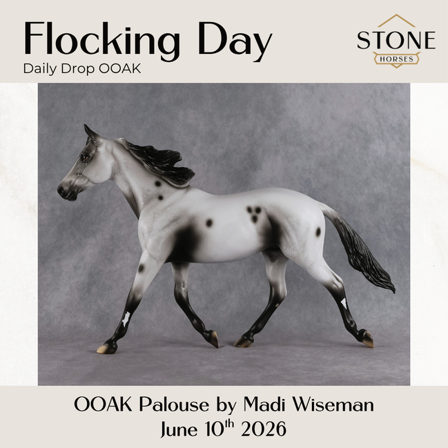 Flocking Day OOAK Palouse by Madi Wiseman DDOOAKs26