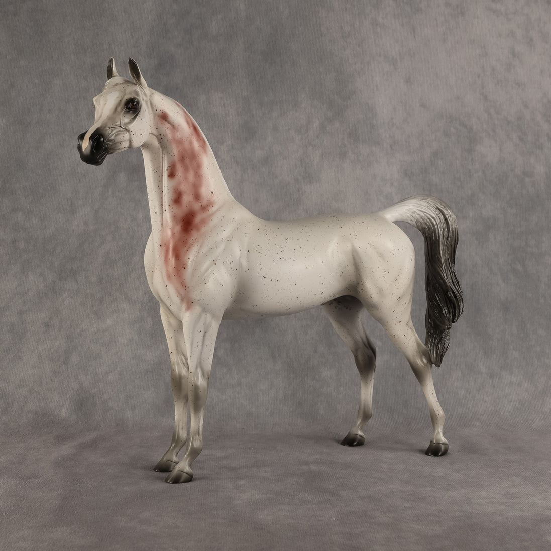 Flocking Friday OOAK Arabian Stallion by Madi Wiseman DDOOAKs26