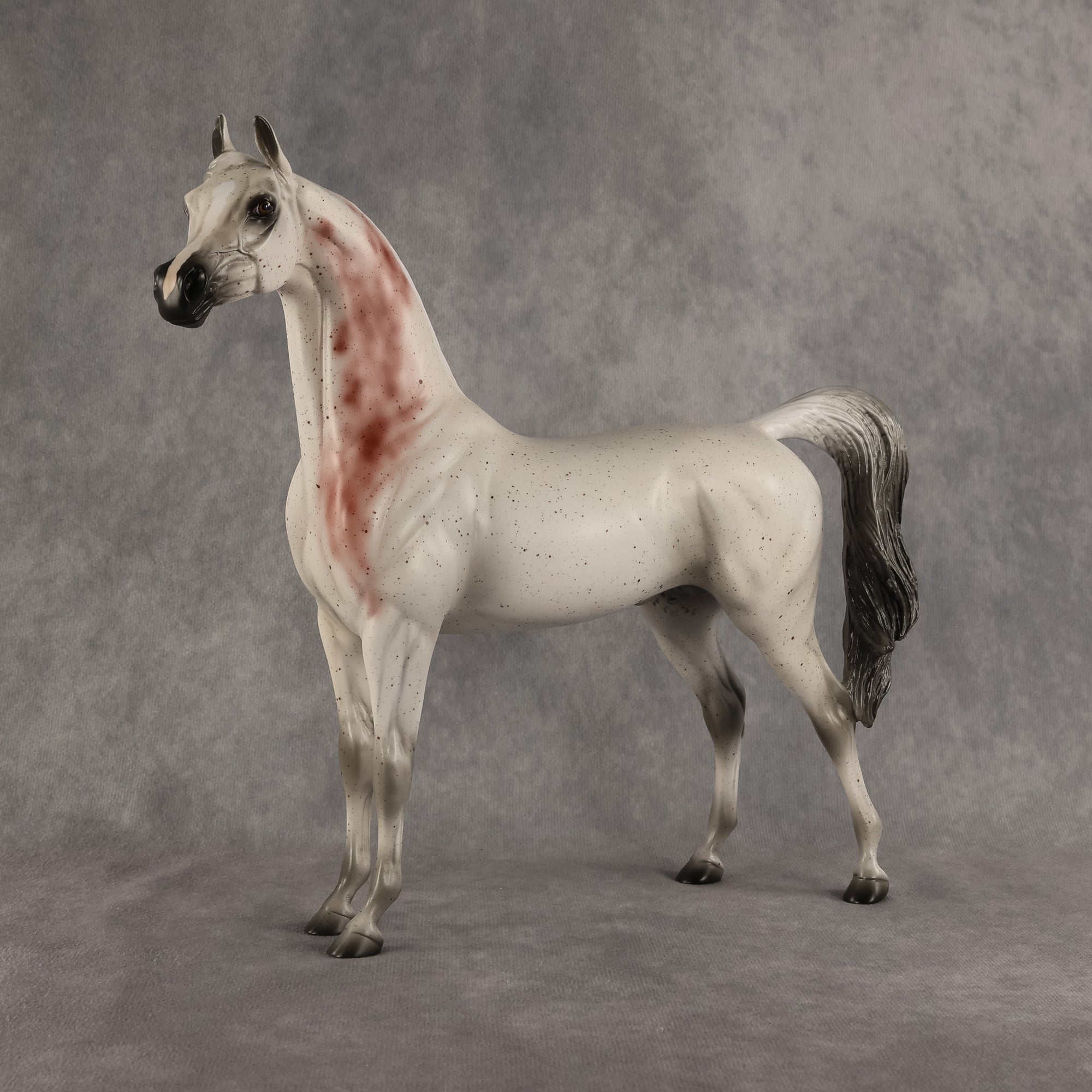 Flocking Friday OOAK Arabian Stallion by Madi Wiseman DDOOAKs26