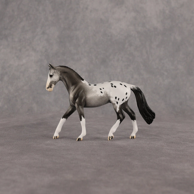 Flocking Good Time  OOAK Chip Warmblood by Dawn Quick EQ26