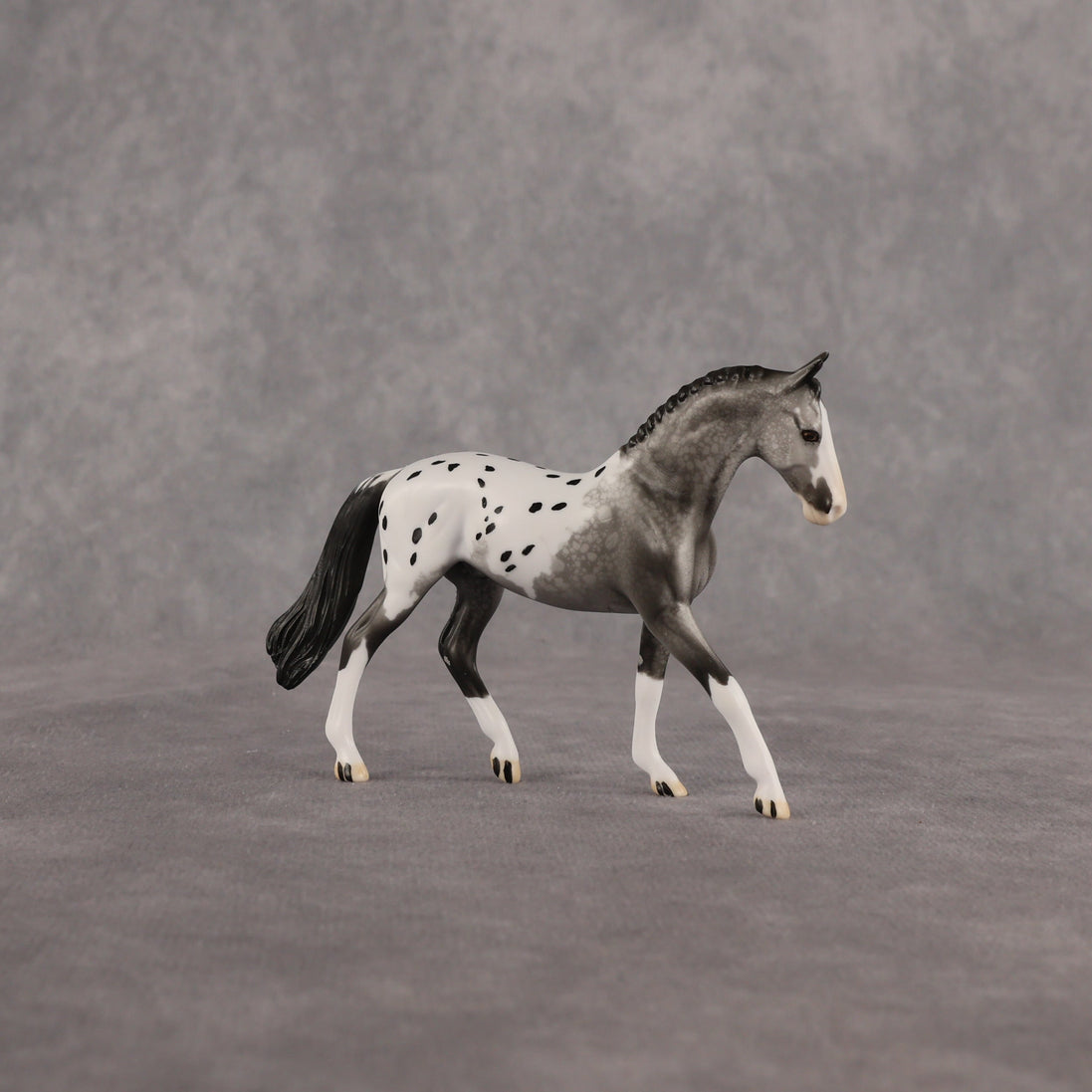 Flocking Good Time  OOAK Chip Warmblood by Dawn Quick EQ26