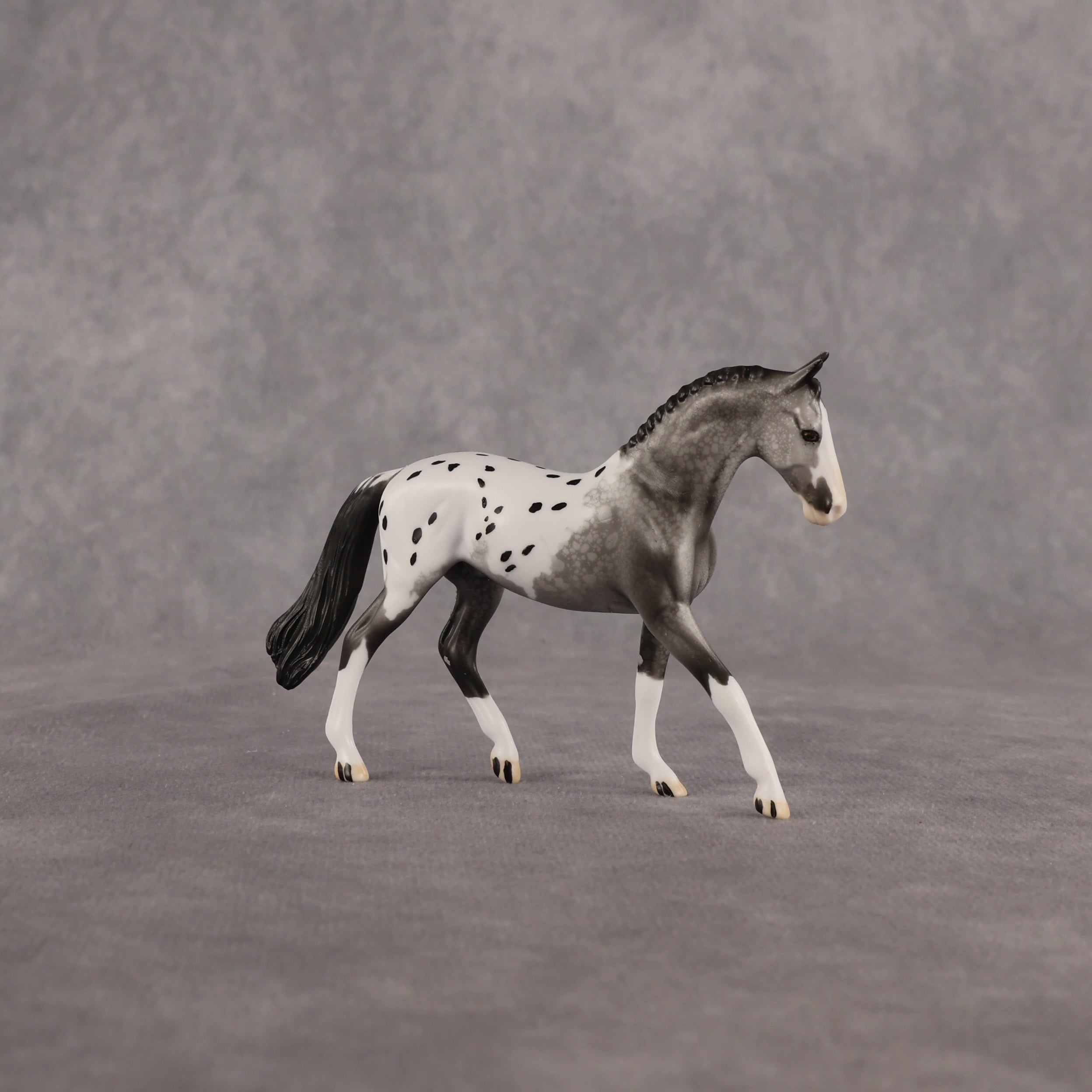 Flocking Good Time  OOAK Chip Warmblood by Dawn Quick EQ26