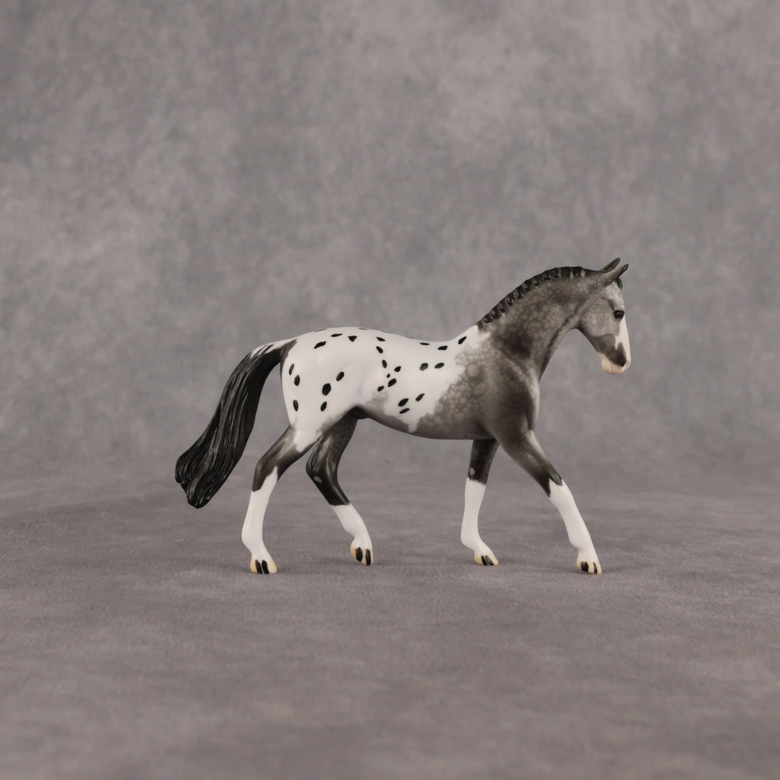Flocking Good Time  OOAK Chip Warmblood by Dawn Quick EQ26