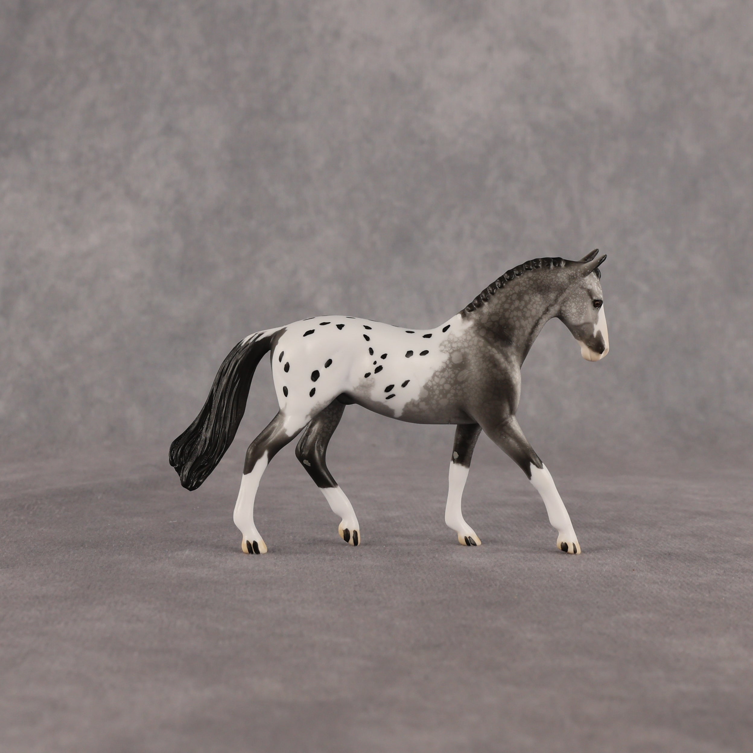 Flocking Good Time  OOAK Chip Warmblood by Dawn Quick EQ26