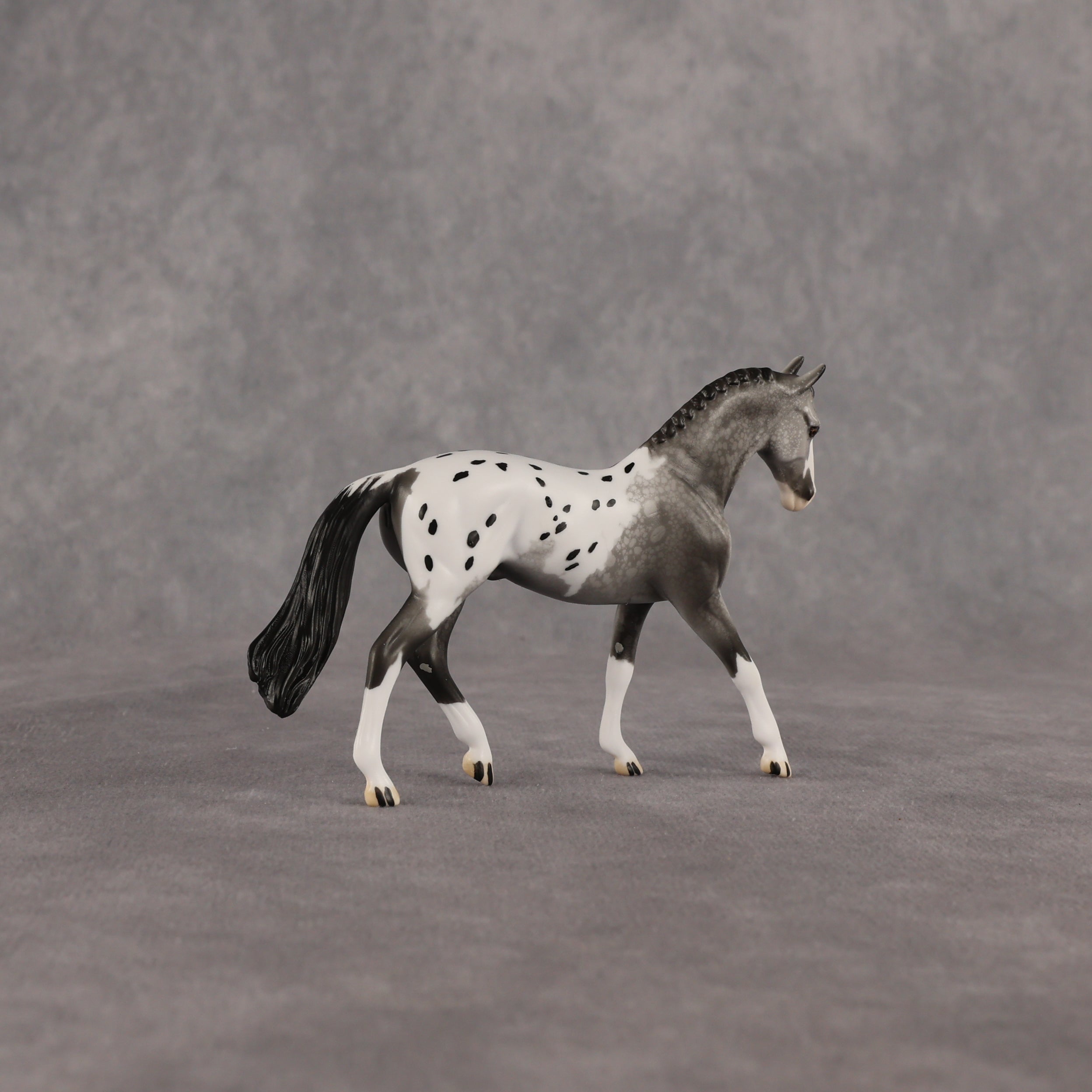 Flocking Good Time  OOAK Chip Warmblood by Dawn Quick EQ26