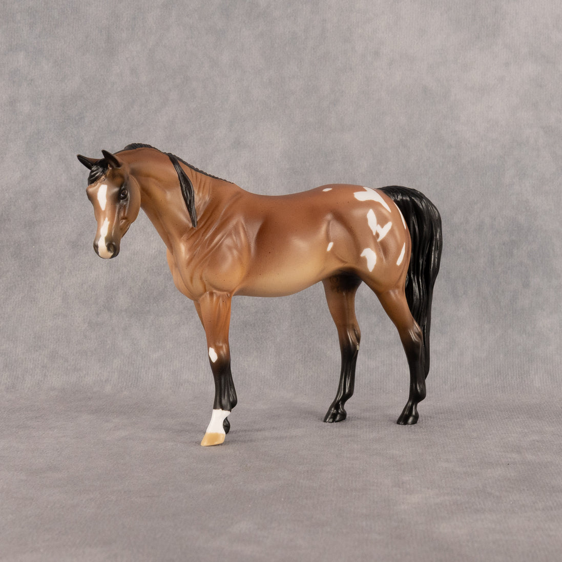 Flocks, Lies, and Videotapes OOAK Pebble Arabian Mare by Alex Fortman LHS26
