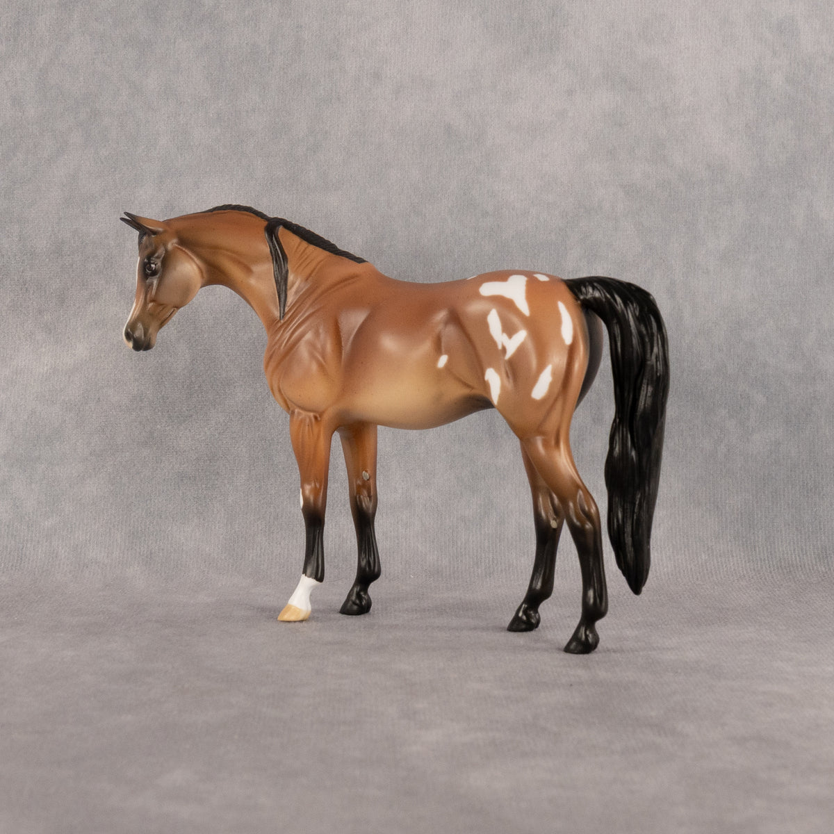 Flocks, Lies, and Videotapes OOAK Pebble Arabian Mare by Alex Fortman LHS26