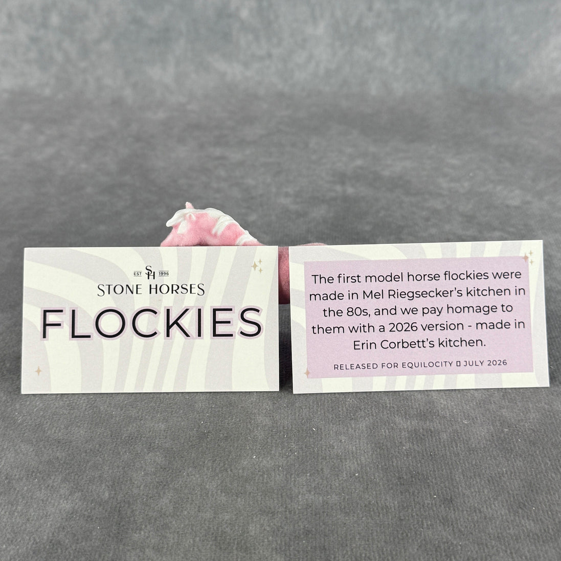 Dollar Auctions: Pink Flocked Chip Pony from Equilocity 2026 8.26.2026