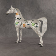 Floral Fantasy OOAK Arabian Stallion by Dawn Quick SHCF26