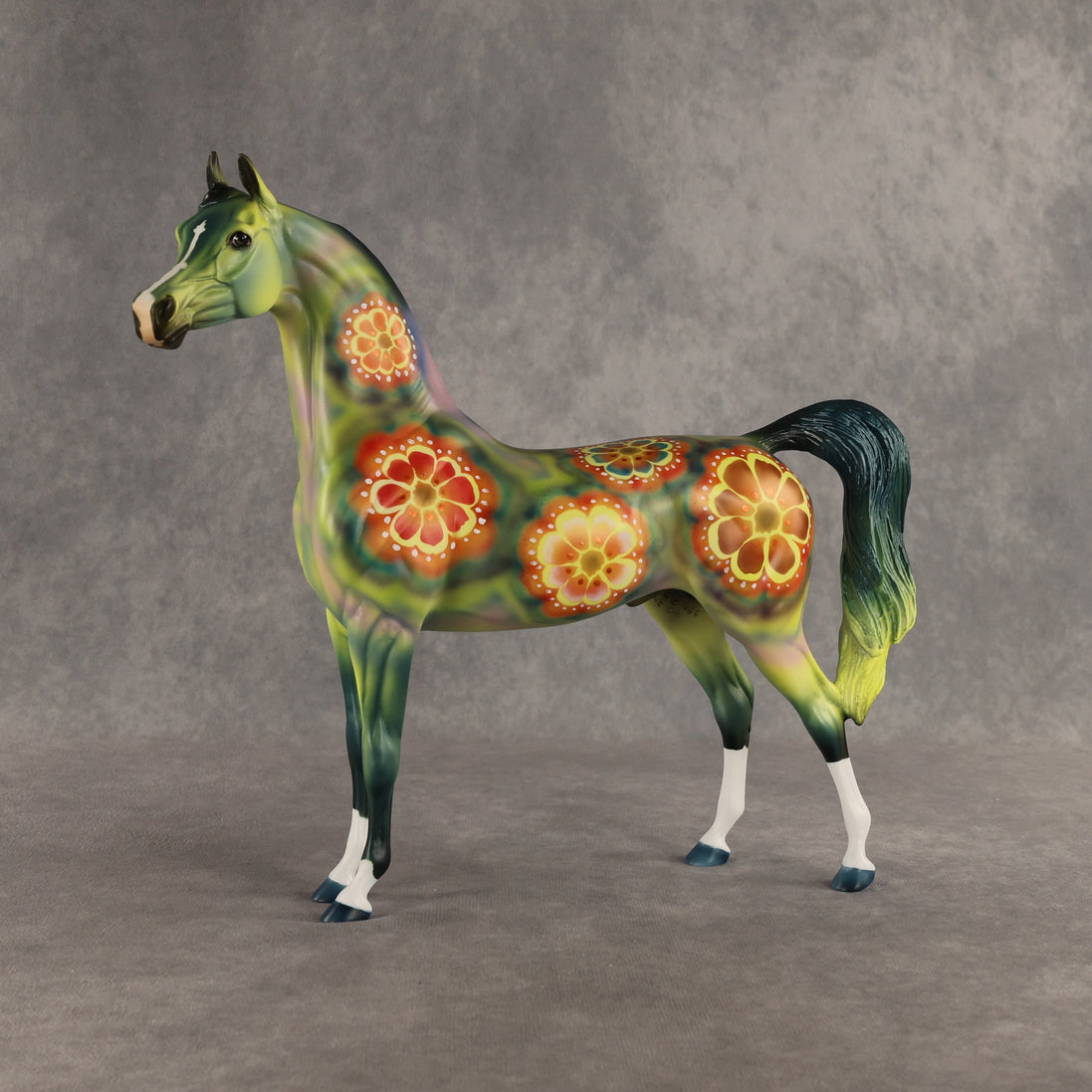Flower Power OOAK Arabian Stallion by Dawn Quick SHCF26