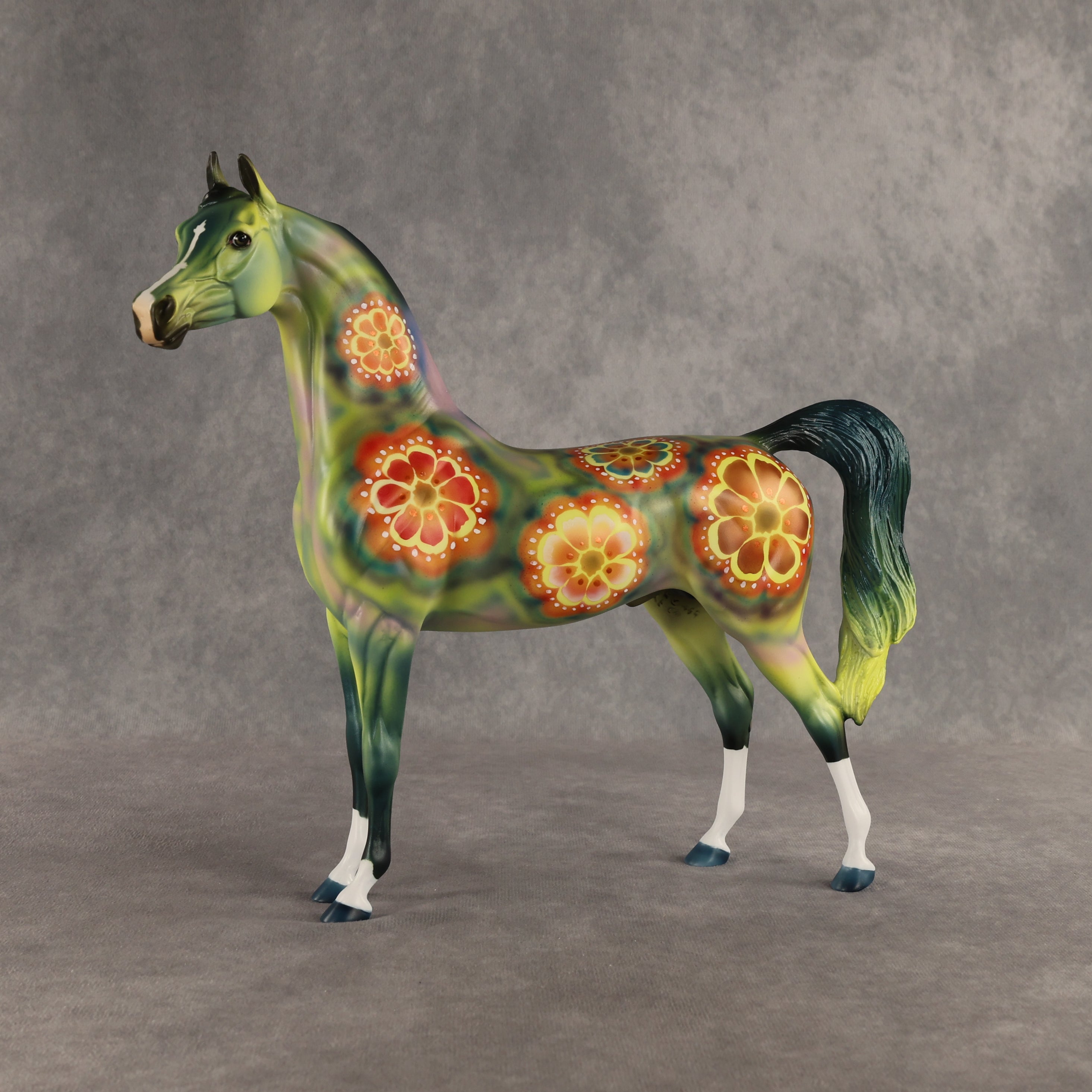 Flower Power OOAK Arabian Stallion by Dawn Quick SHCF26