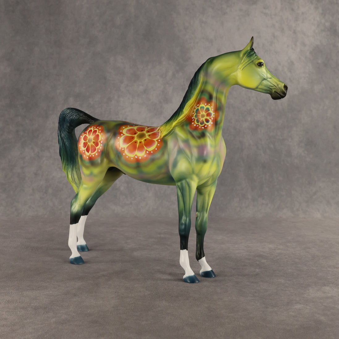 Flower Power OOAK Arabian Stallion by Dawn Quick SHCF26