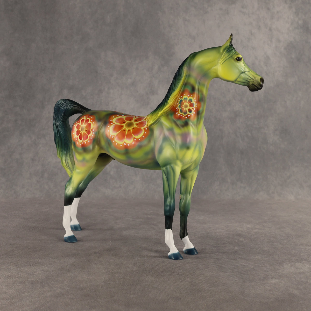 Flower Power OOAK Arabian Stallion by Dawn Quick SHCF26