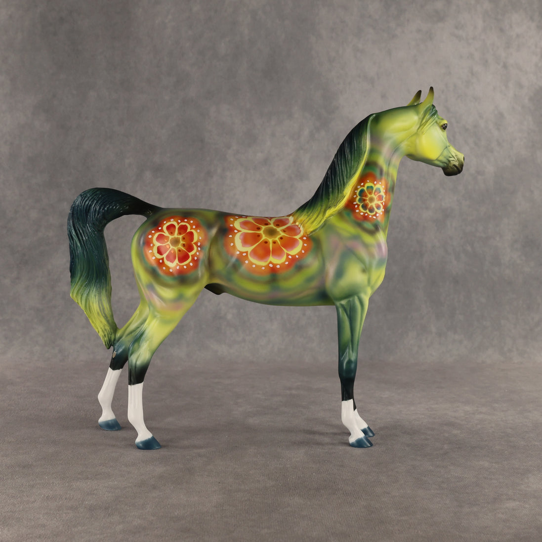 Flower Power OOAK Arabian Stallion by Dawn Quick SHCF26