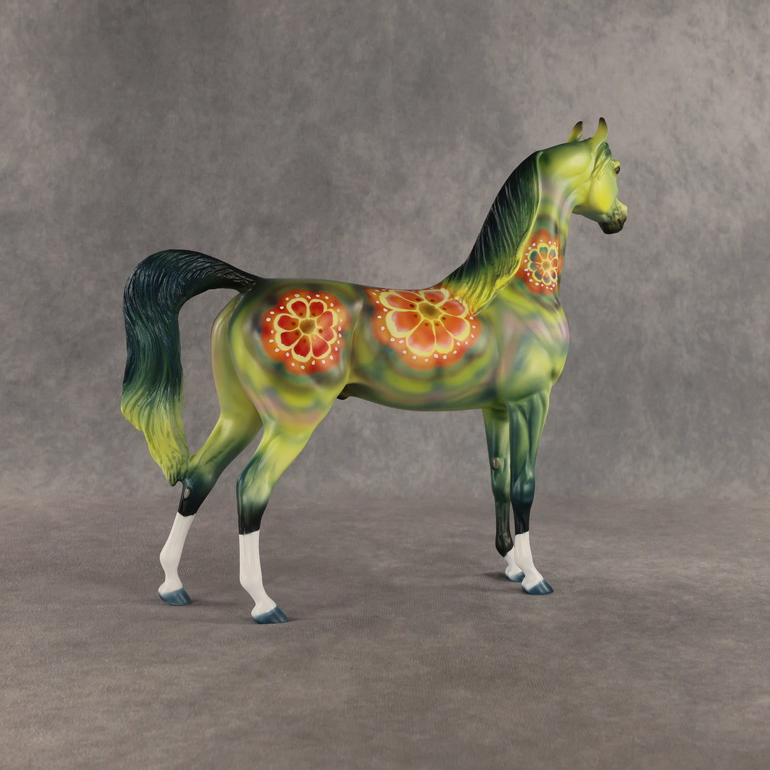 Flower Power OOAK Arabian Stallion by Dawn Quick SHCF26
