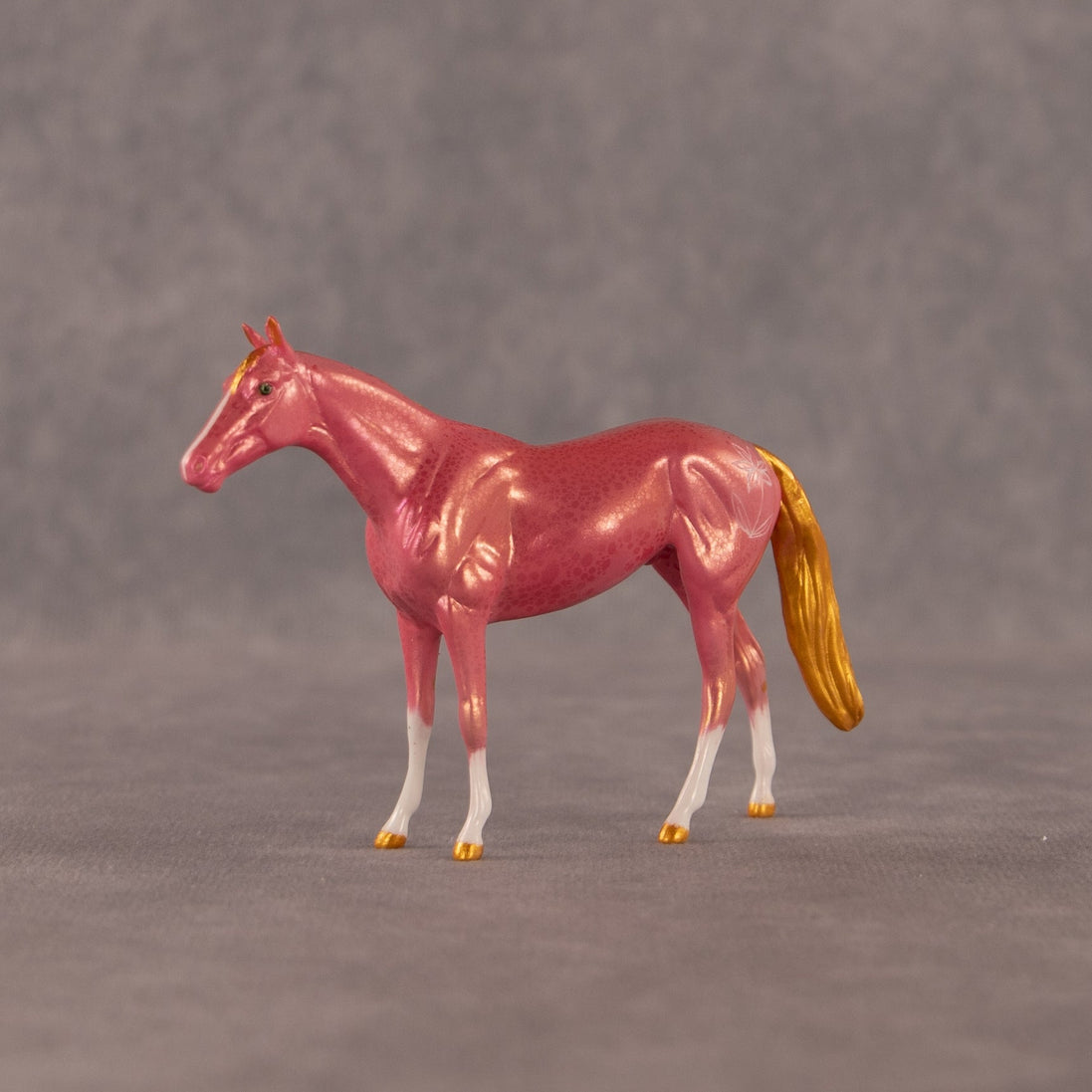 Flower Power OOAK Chip Thoroughbred  by Kristen Cermele EQ26