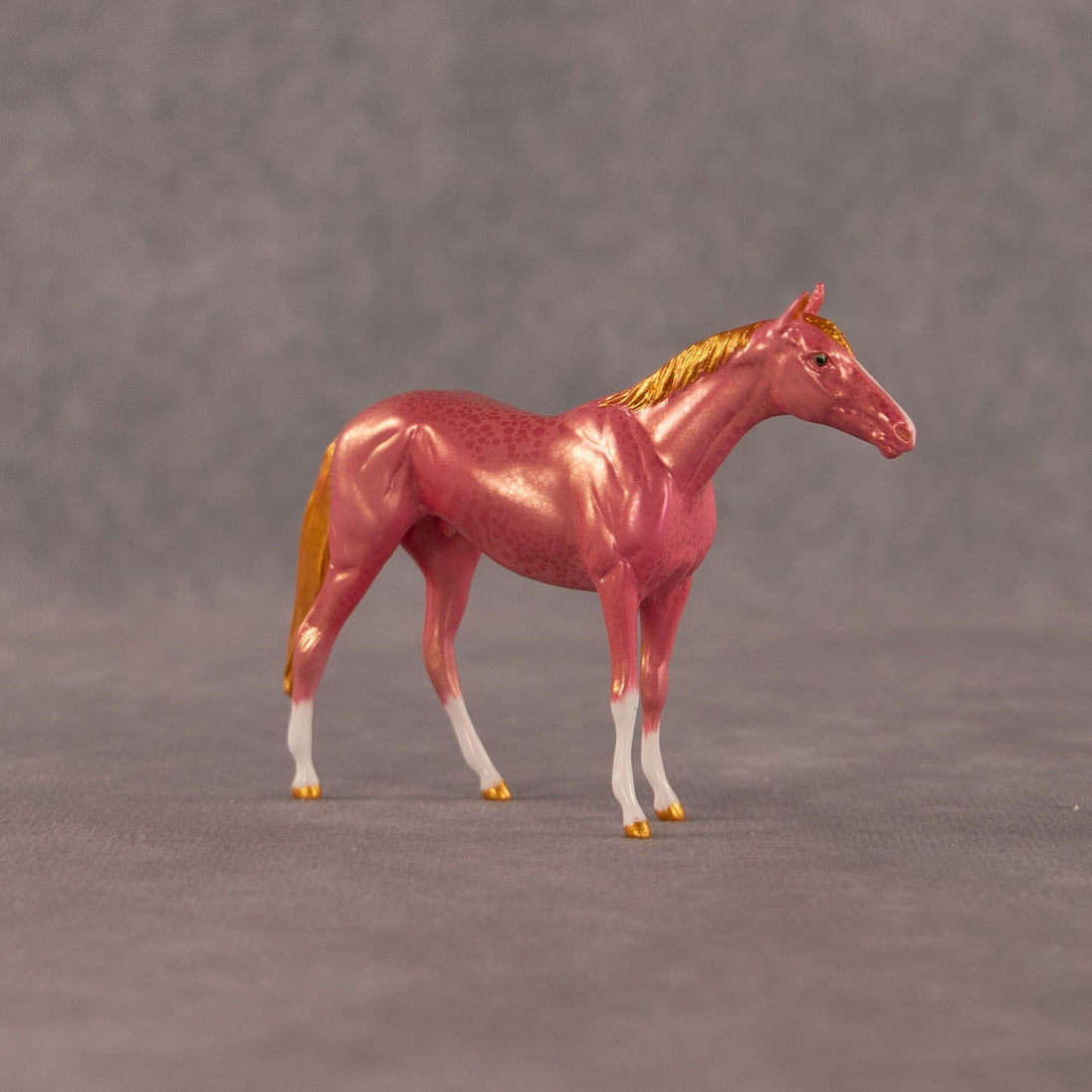 Flower Power OOAK Chip Thoroughbred  by Kristen Cermele EQ26