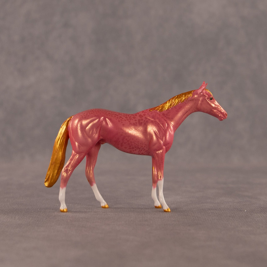 Flower Power OOAK Chip Thoroughbred  by Kristen Cermele EQ26