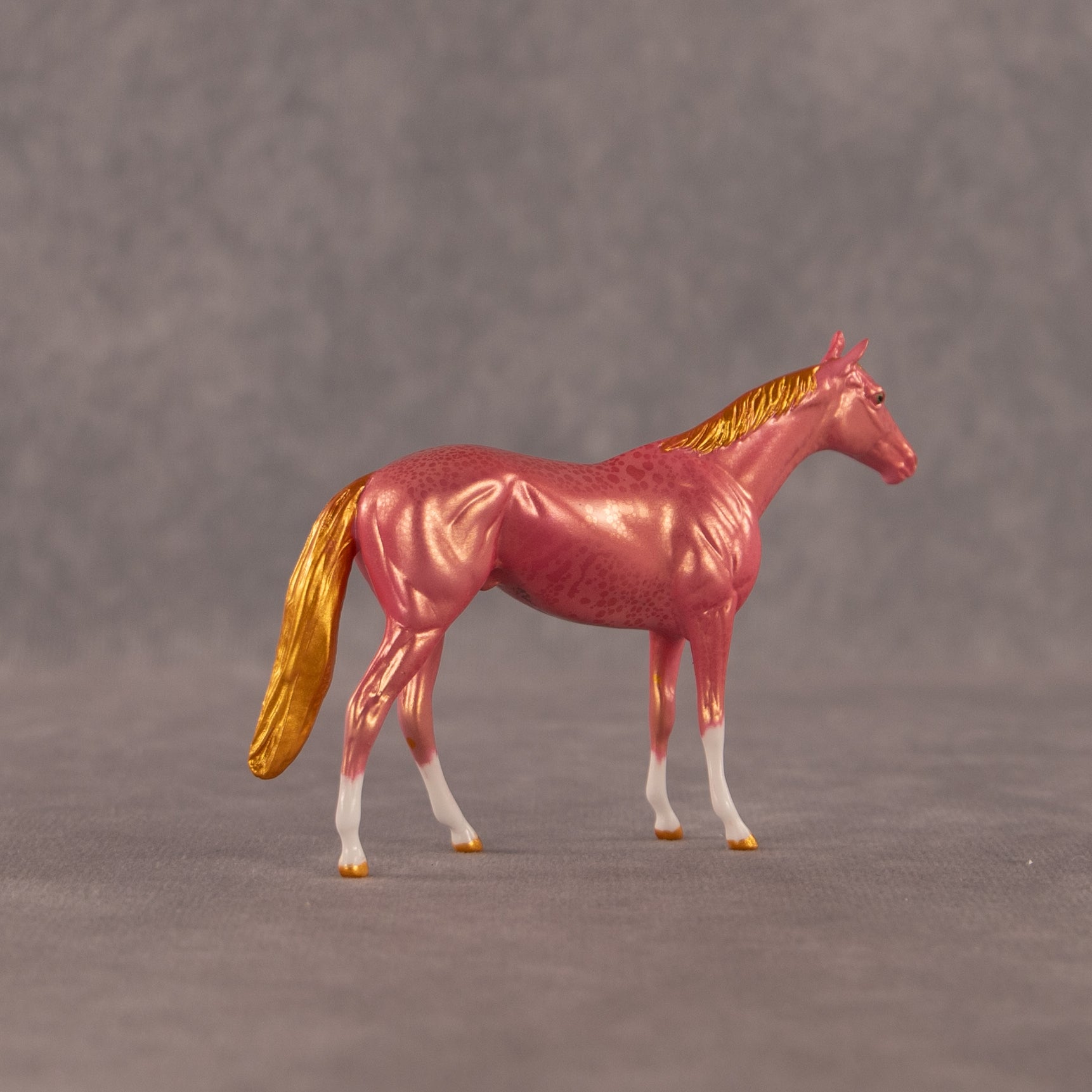 Flower Power OOAK Chip Thoroughbred  by Kristen Cermele EQ26