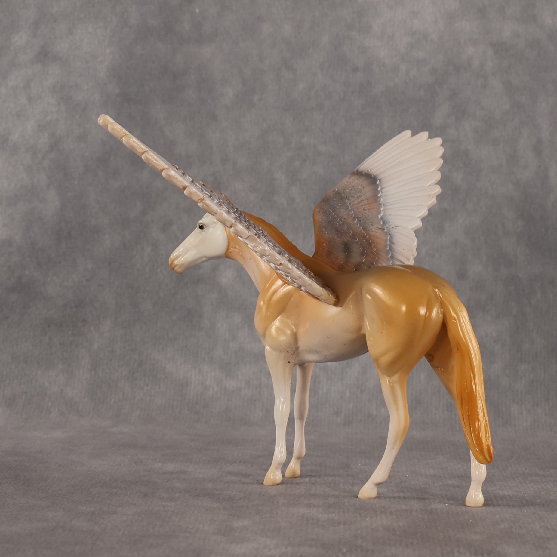 Foghorn OOAK FCM Chip Thoroughbred by Angela Marleau FTF26