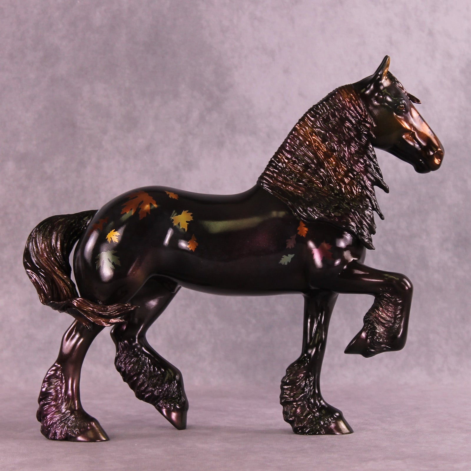 Forest Floor  OOAK Trotting Drafter by Julie Keim MM25 Group D