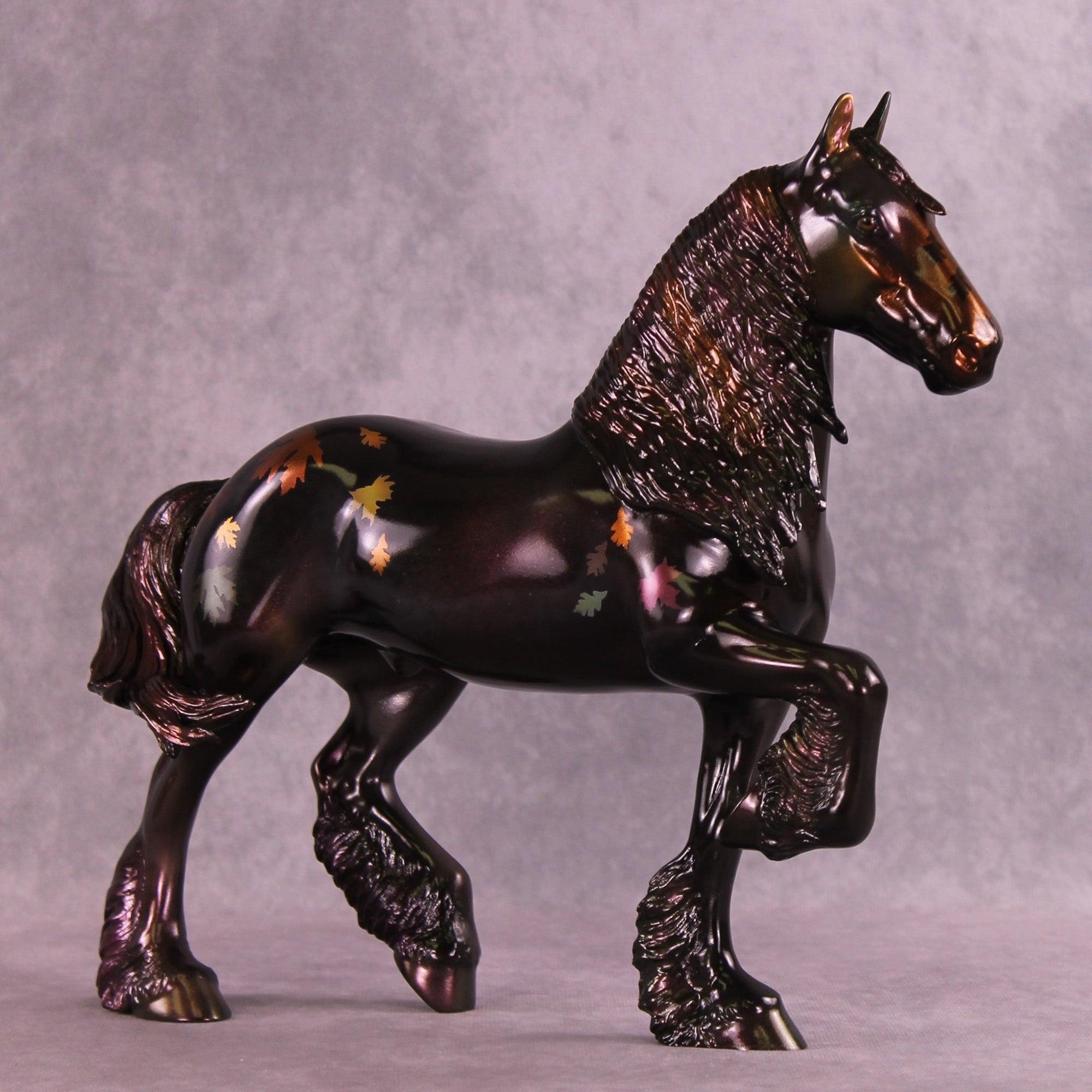 Forest Floor  OOAK Trotting Drafter by Julie Keim MM25 Group D