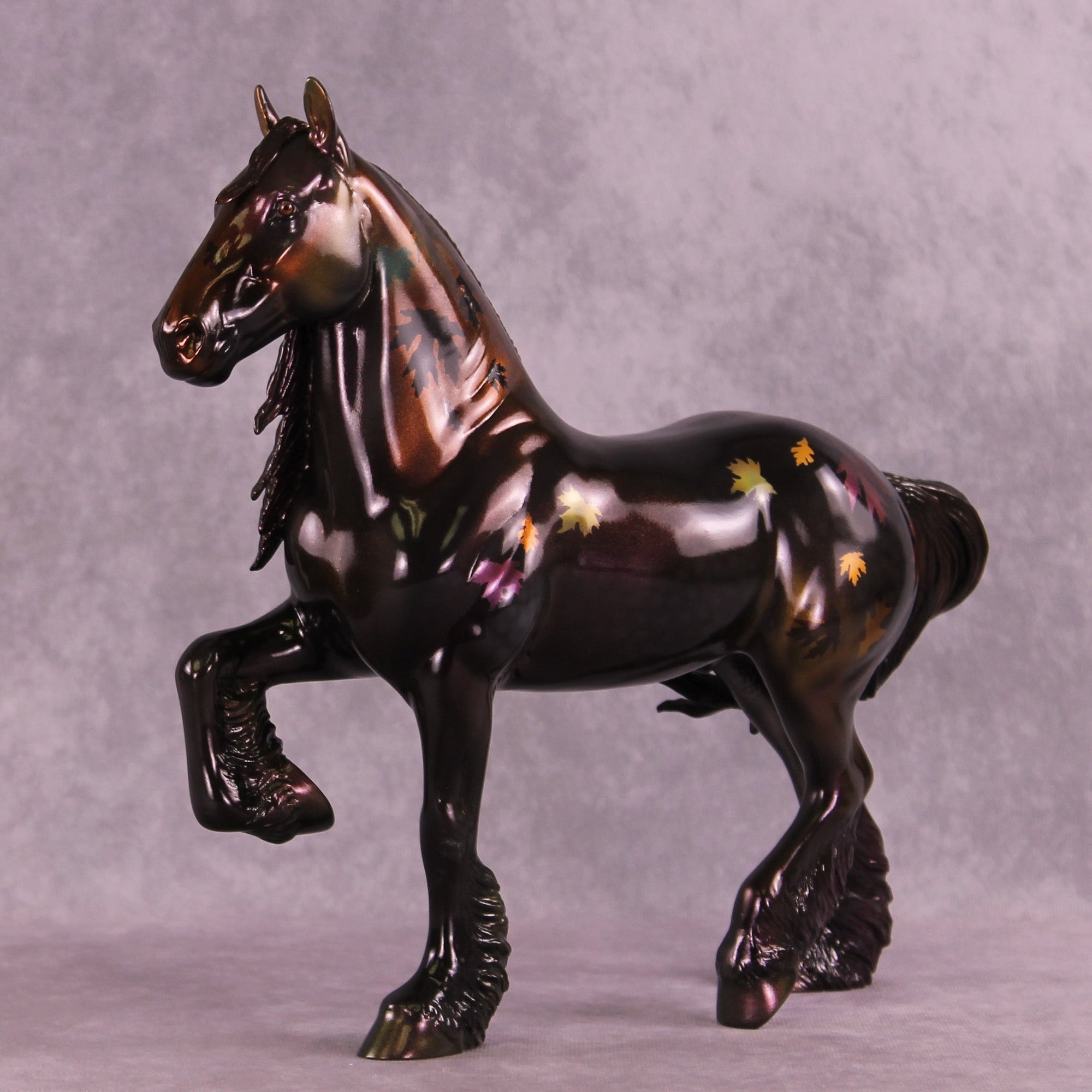 Forest Floor  OOAK Trotting Drafter by Julie Keim MM25 Group D