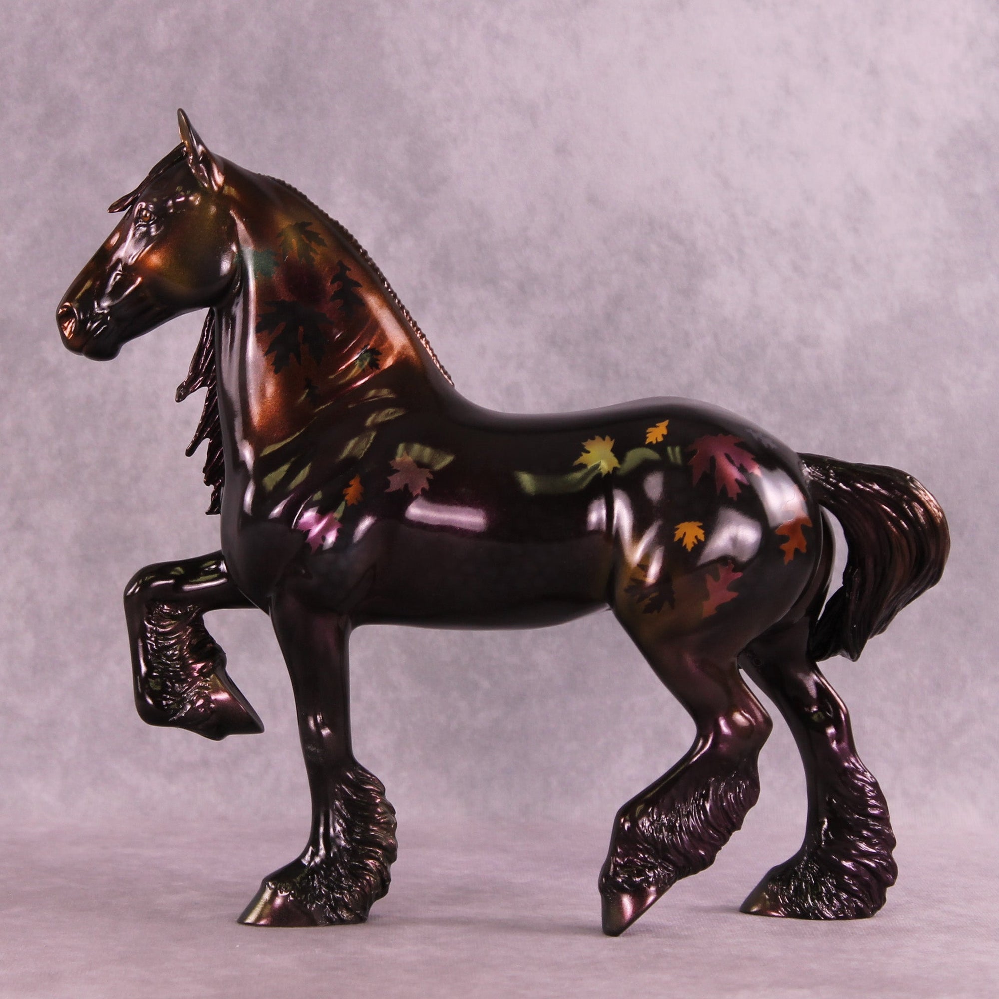 Forest Floor  OOAK Trotting Drafter by Julie Keim MM25 Group D