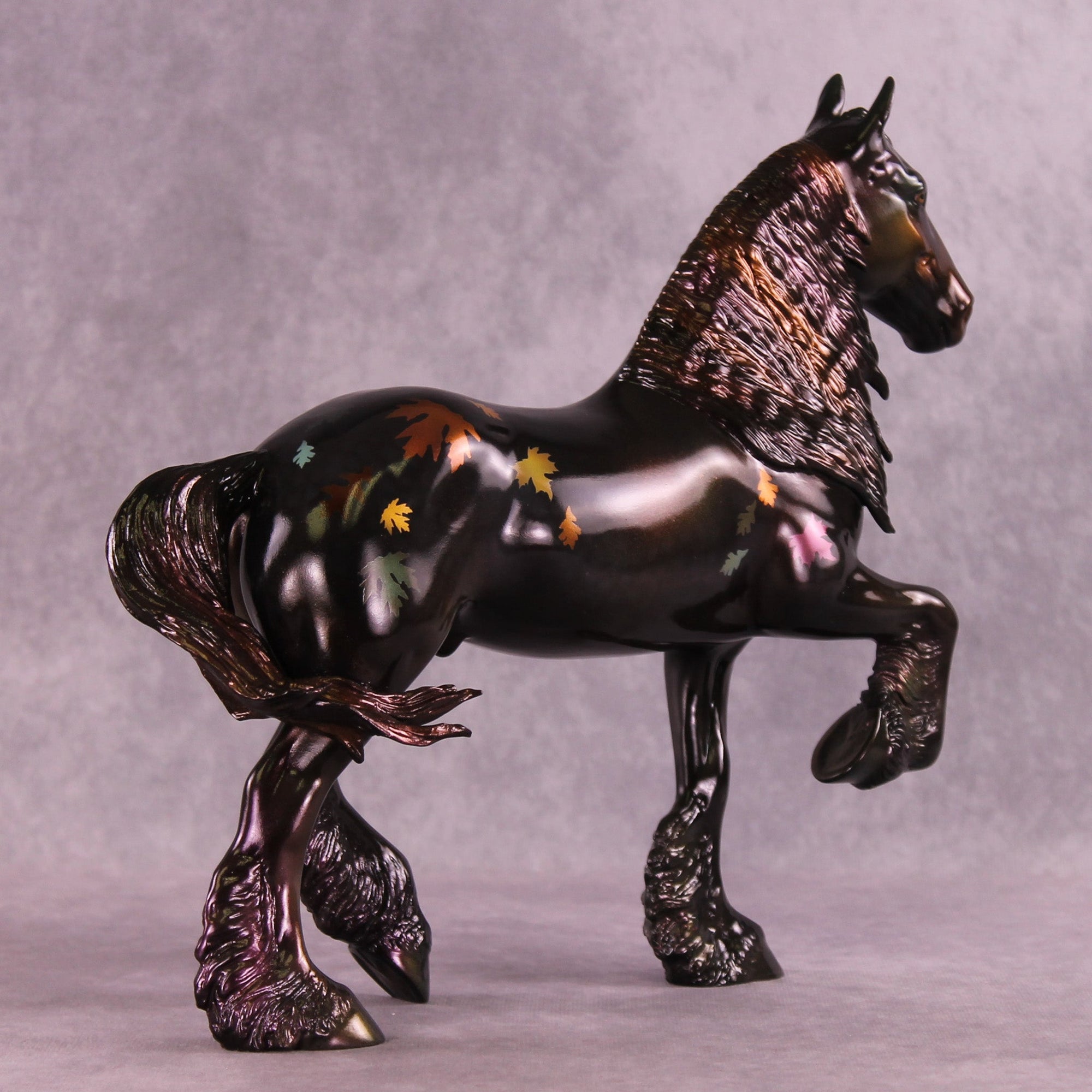 Forest Floor  OOAK Trotting Drafter by Julie Keim MM25 Group D