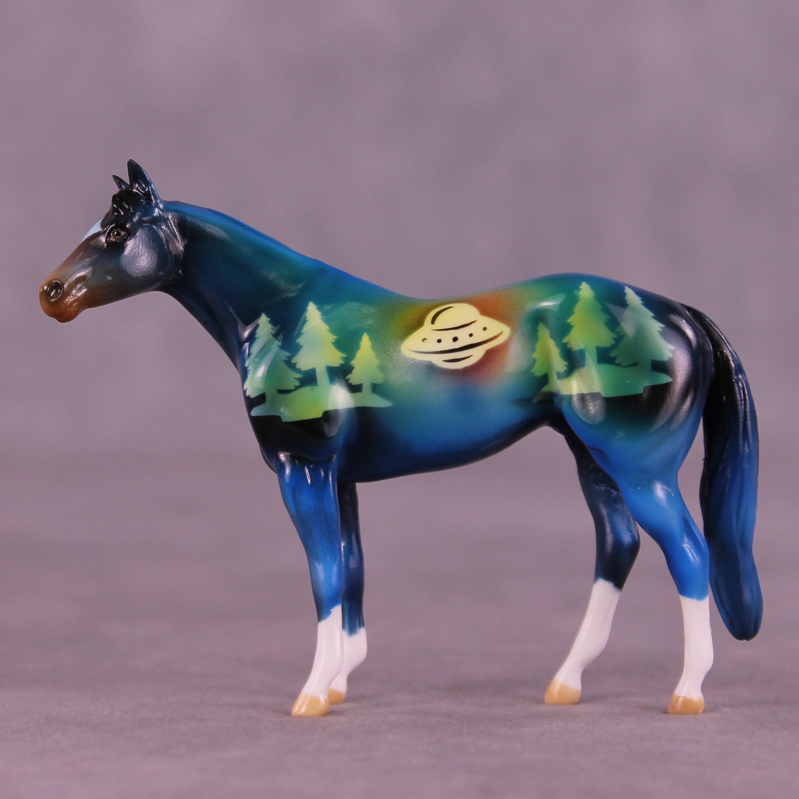 Forest Noises  OOAK Chip Stock Horse by Kike (Enrique) Duarte MM25 Group B