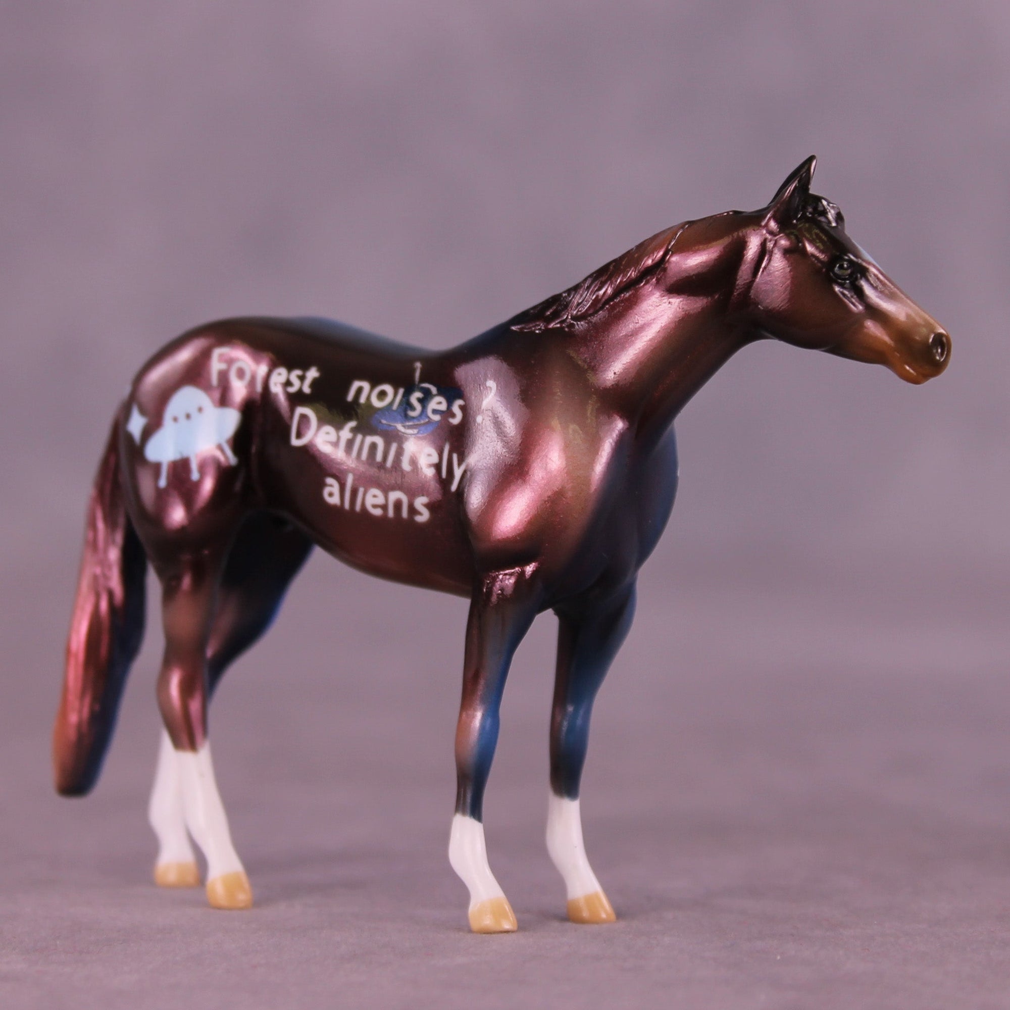 Forest Noises  OOAK Chip Stock Horse by Kike (Enrique) Duarte MM25 Group B