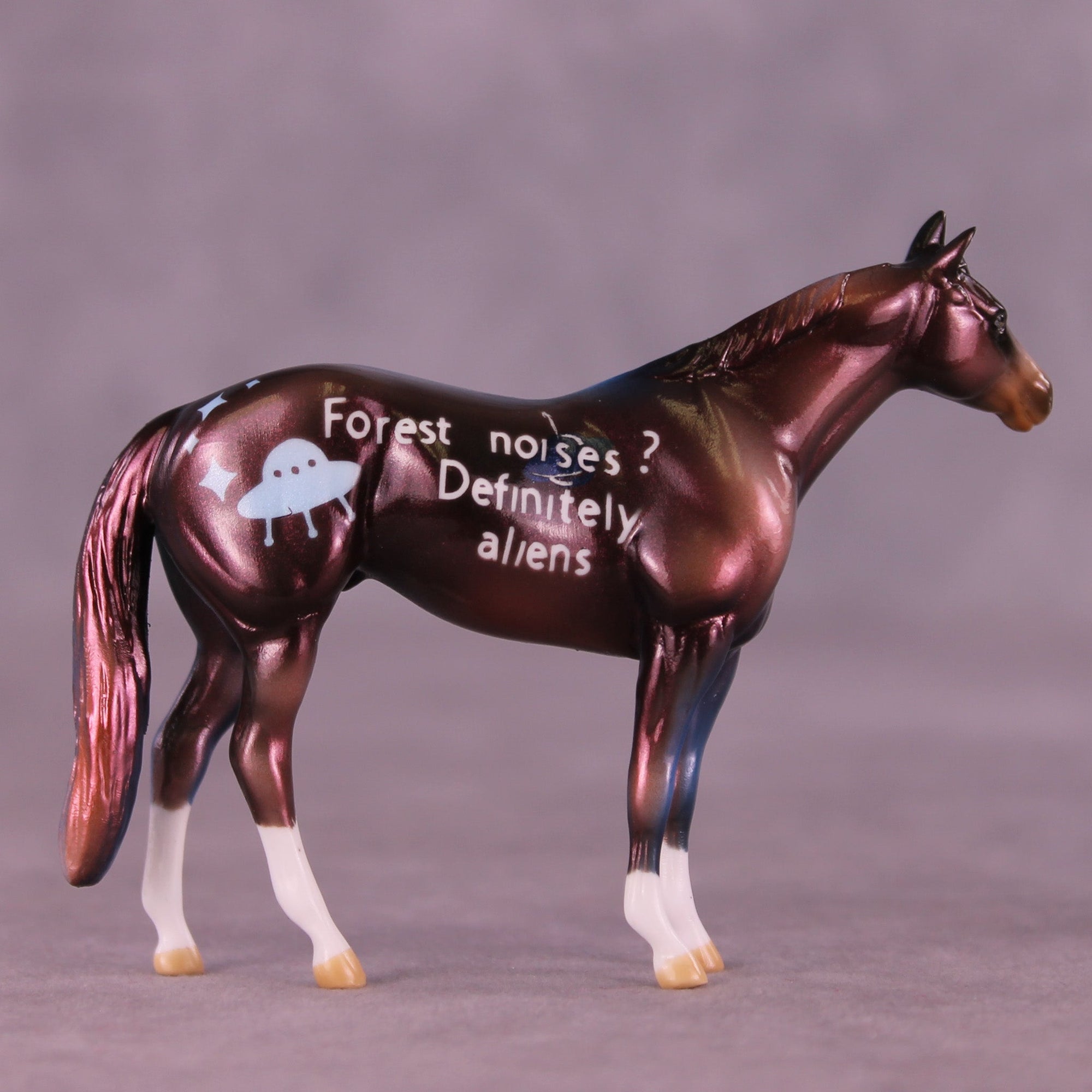 Forest Noises  OOAK Chip Stock Horse by Kike (Enrique) Duarte MM25 Group B