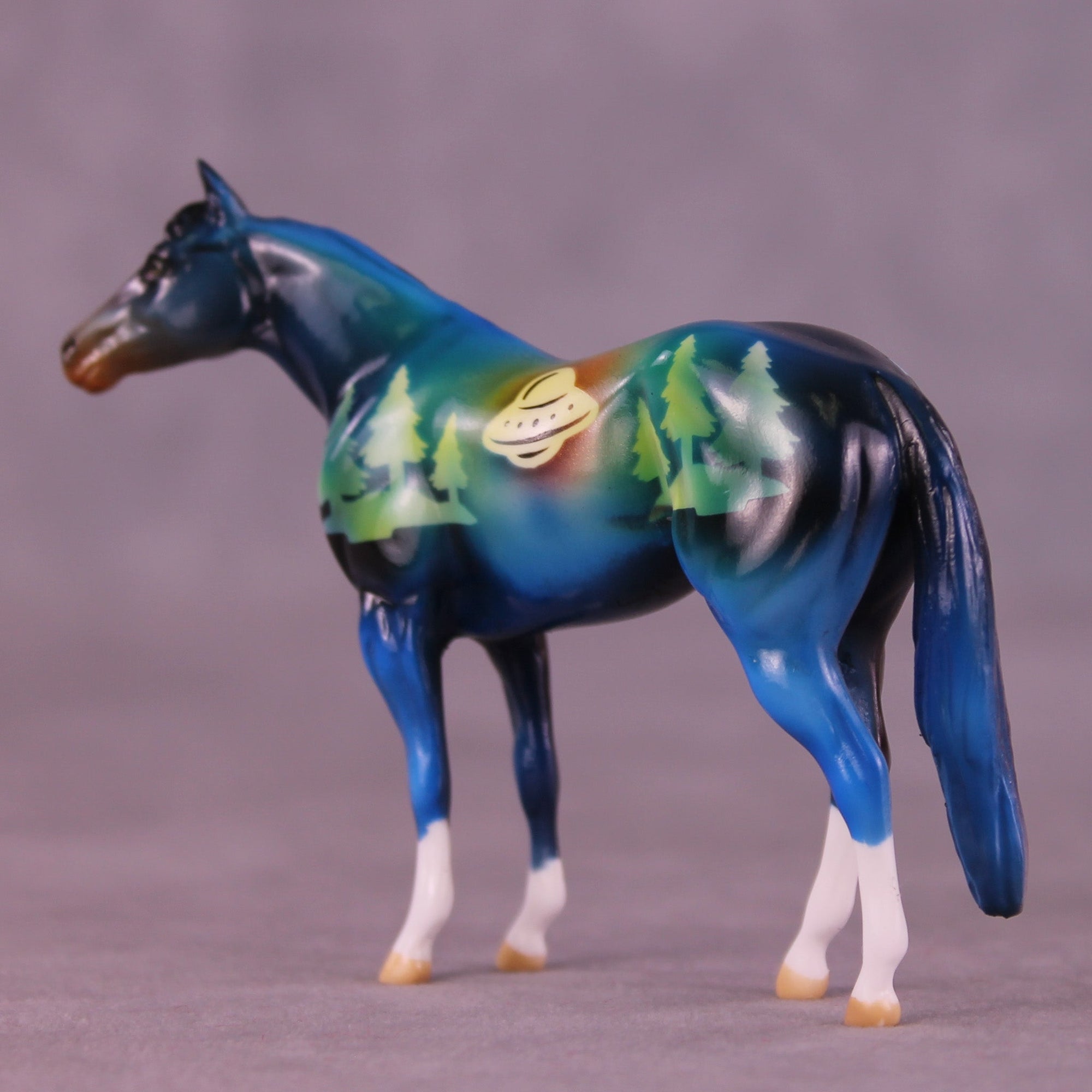 Forest Noises  OOAK Chip Stock Horse by Kike (Enrique) Duarte MM25 Group B