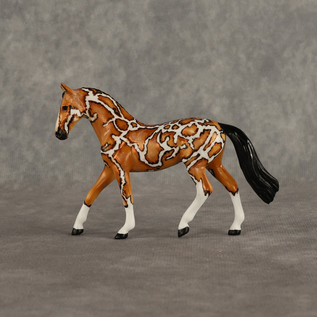 Fractured Light OOAK Chip Warmblood by Dawn Quick EQ26